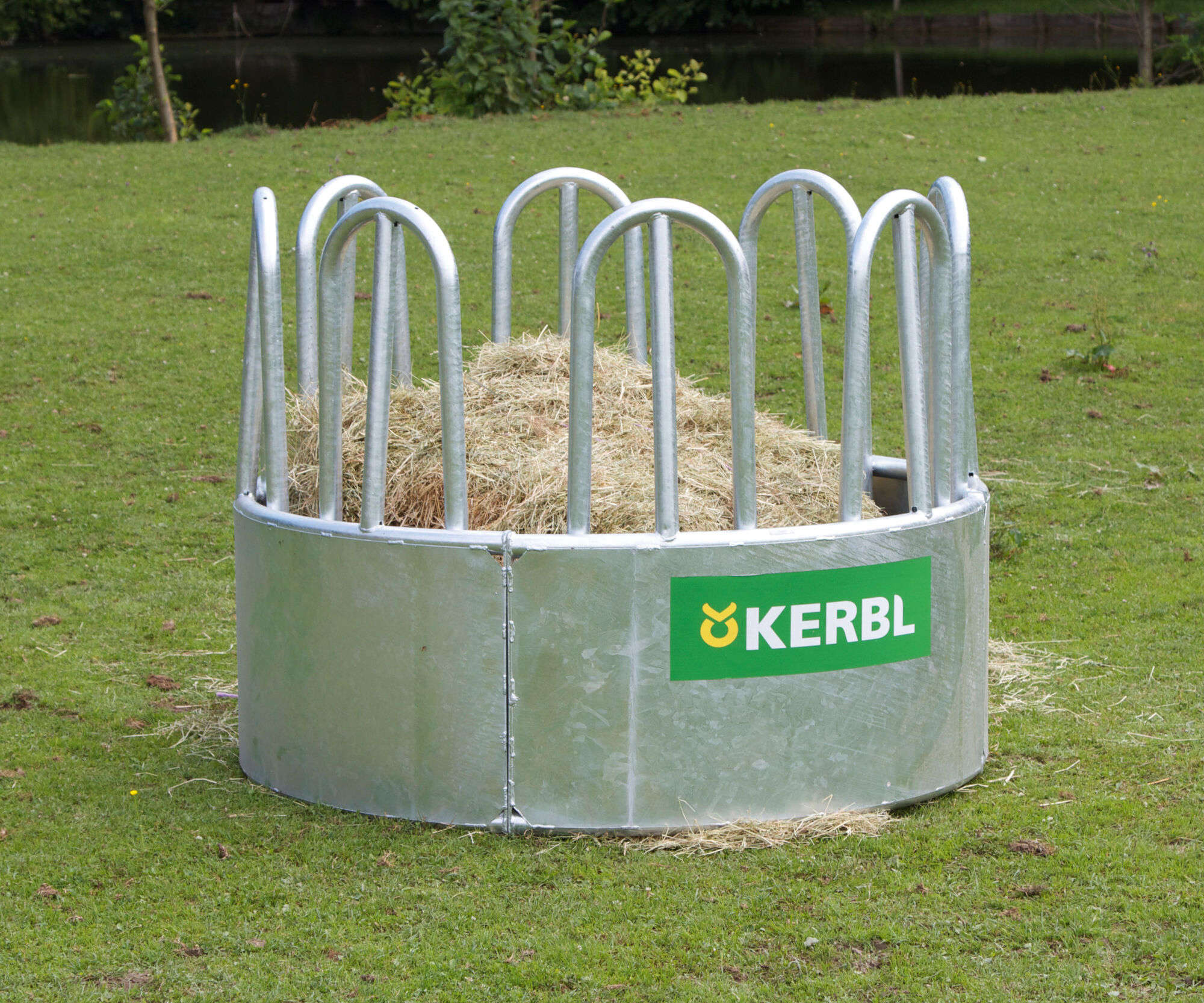 KERBL Rundraufe mit 8 Fressplätzen