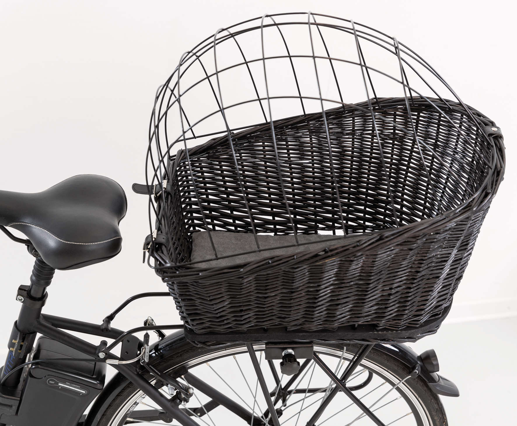 TRIXIE Fahrradkorb mit Gitter für Hunde