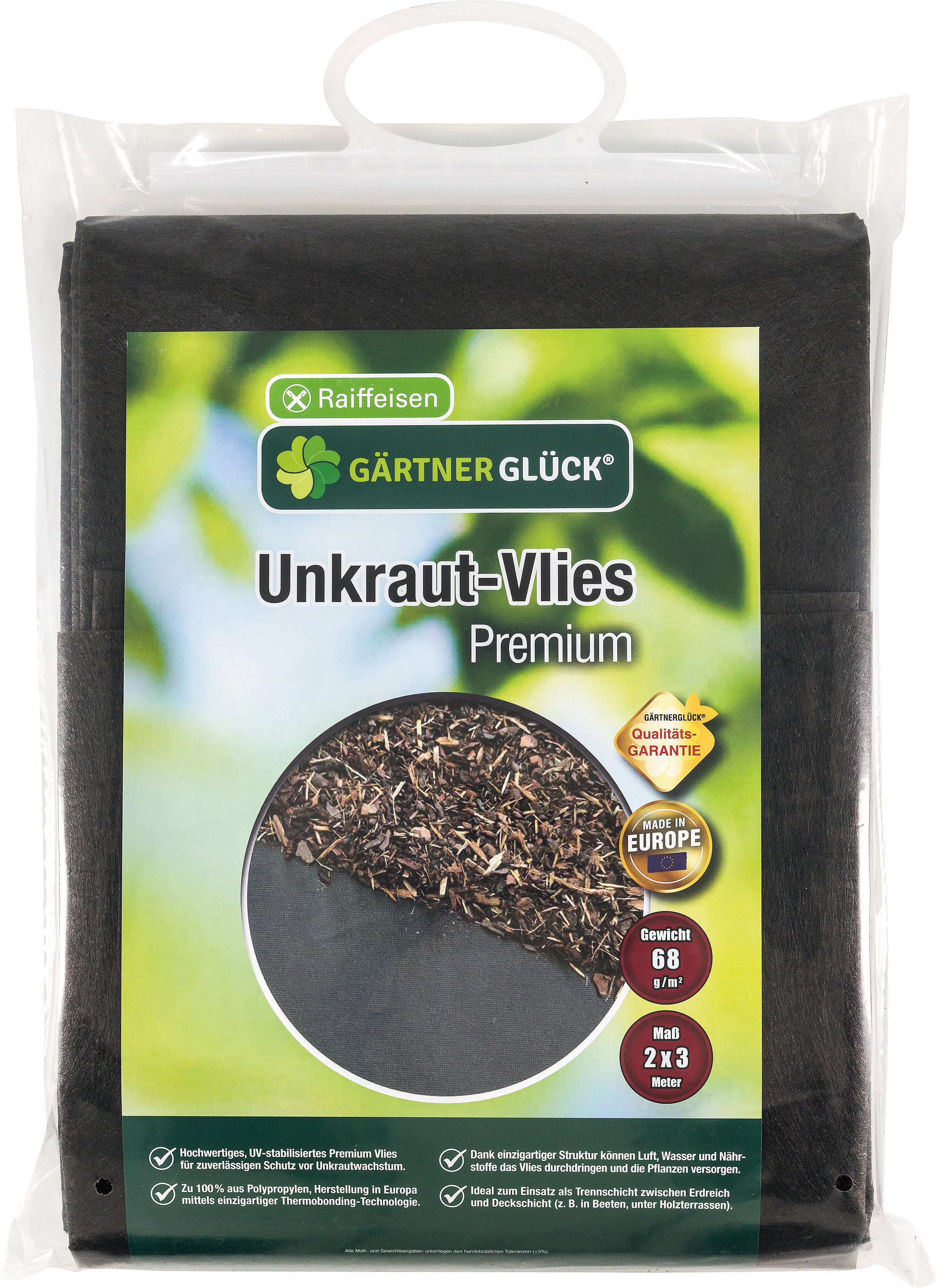 GÄRTNERGLÜCK Unkraut-Vlies Premium