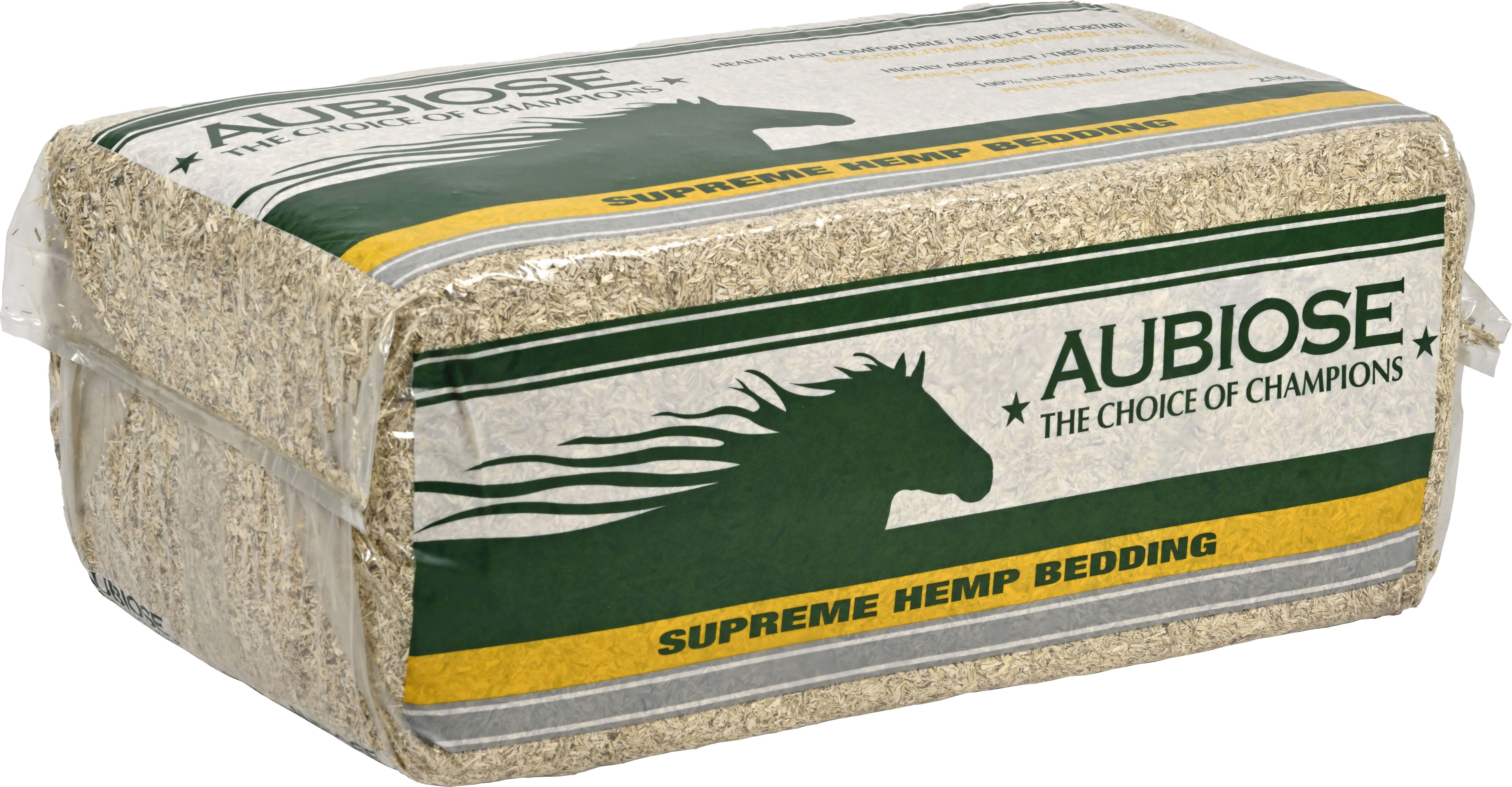 AUBIOSE Hanfeinstreu ohne Eukalyptus für Pferde