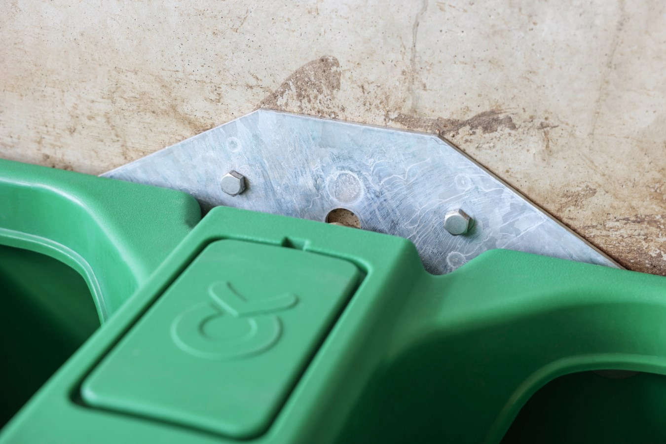 KERBL Doppel-Schwimmertränke S60 für Wand- und Rohrmontage