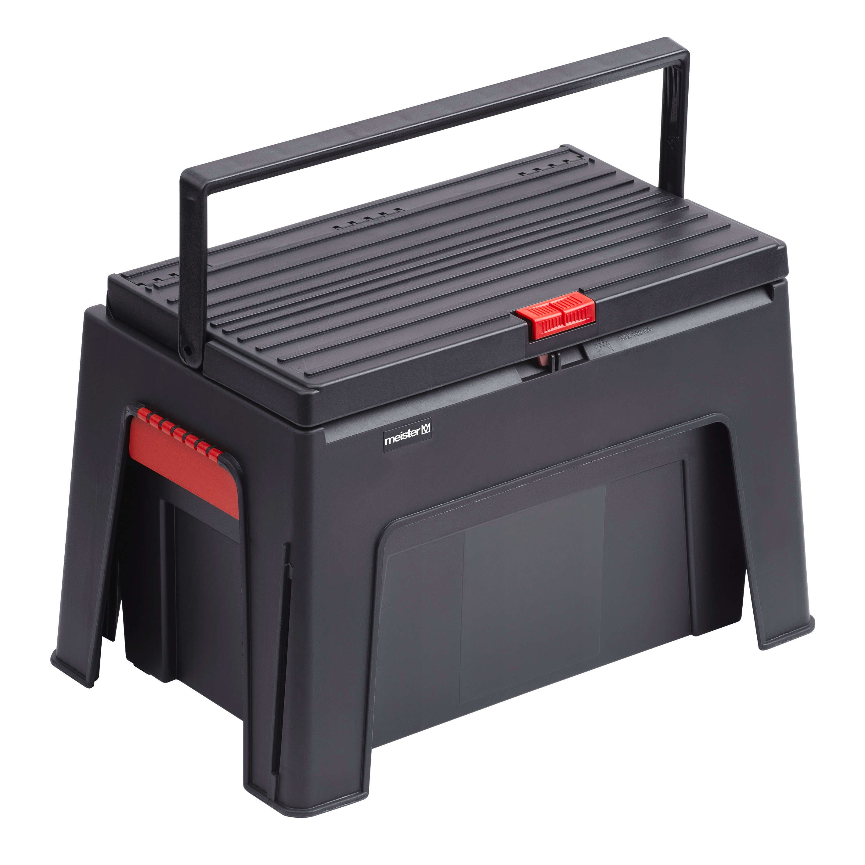 meister 3-in-1 Tritthocker & Werkzeugkiste