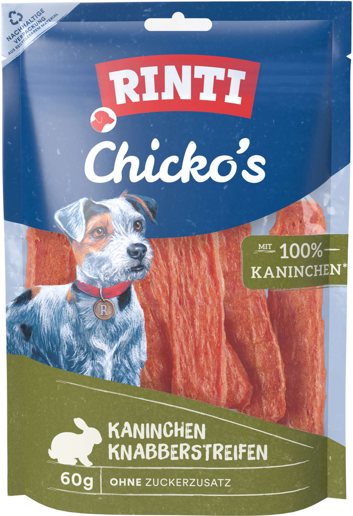 RINTI Hundeleckerli Chicko's Kaninchen