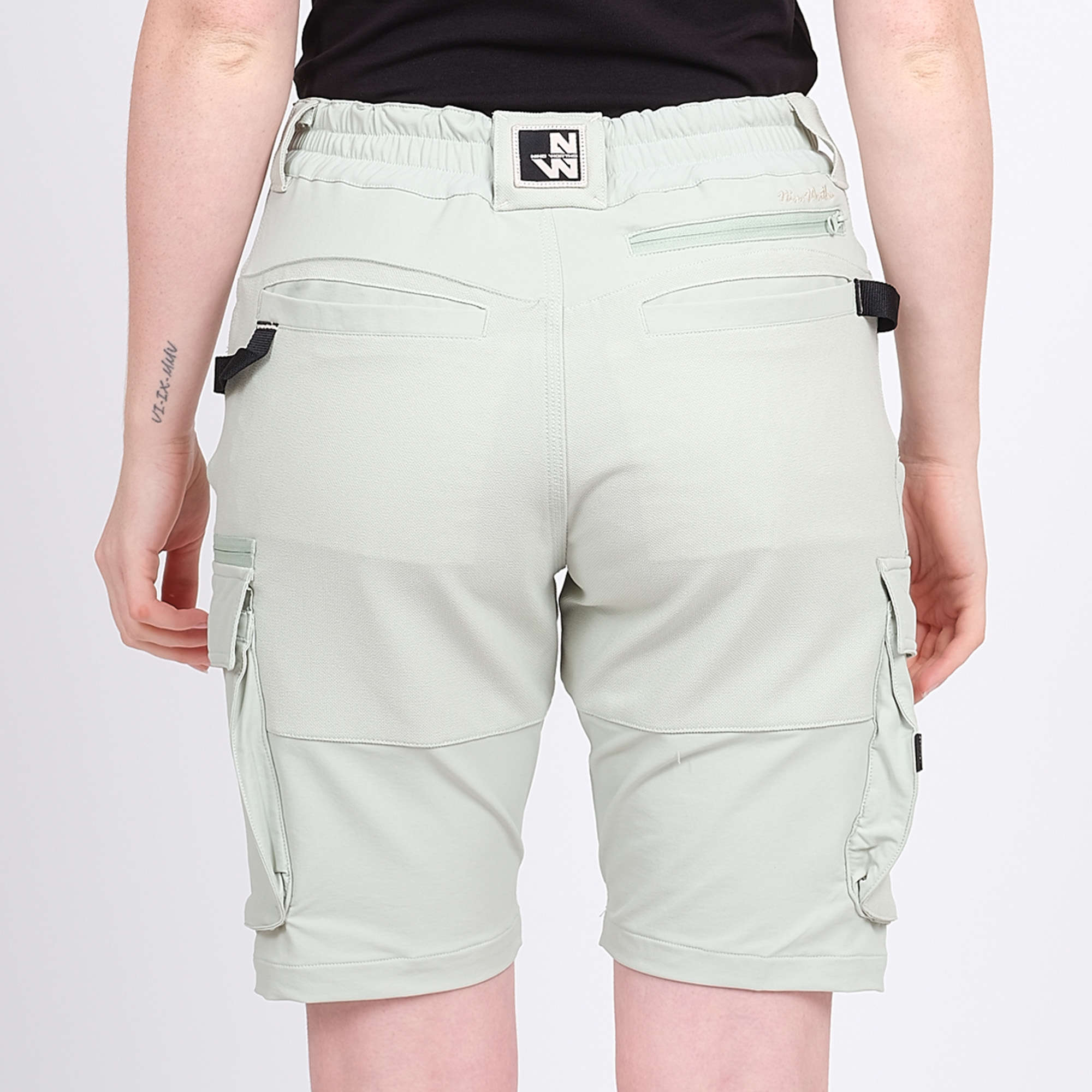 NW NINE WORTHS Damen Arbeits-Bermuda Diana Stretch