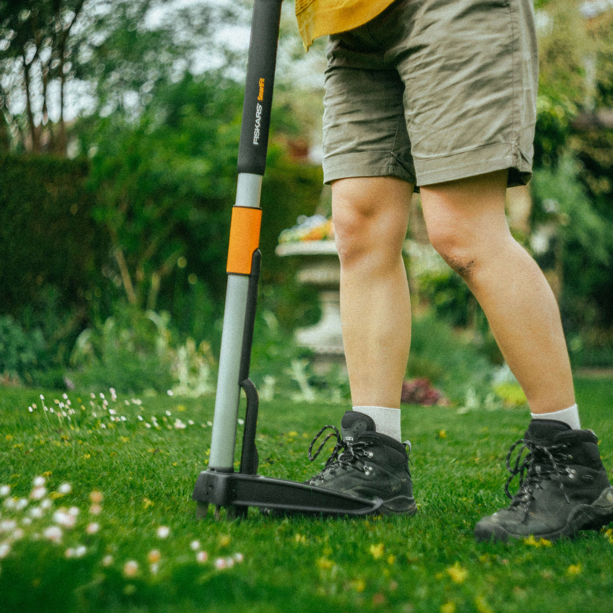 FISKARS SmartFit Teleskop-Unkrautstecher