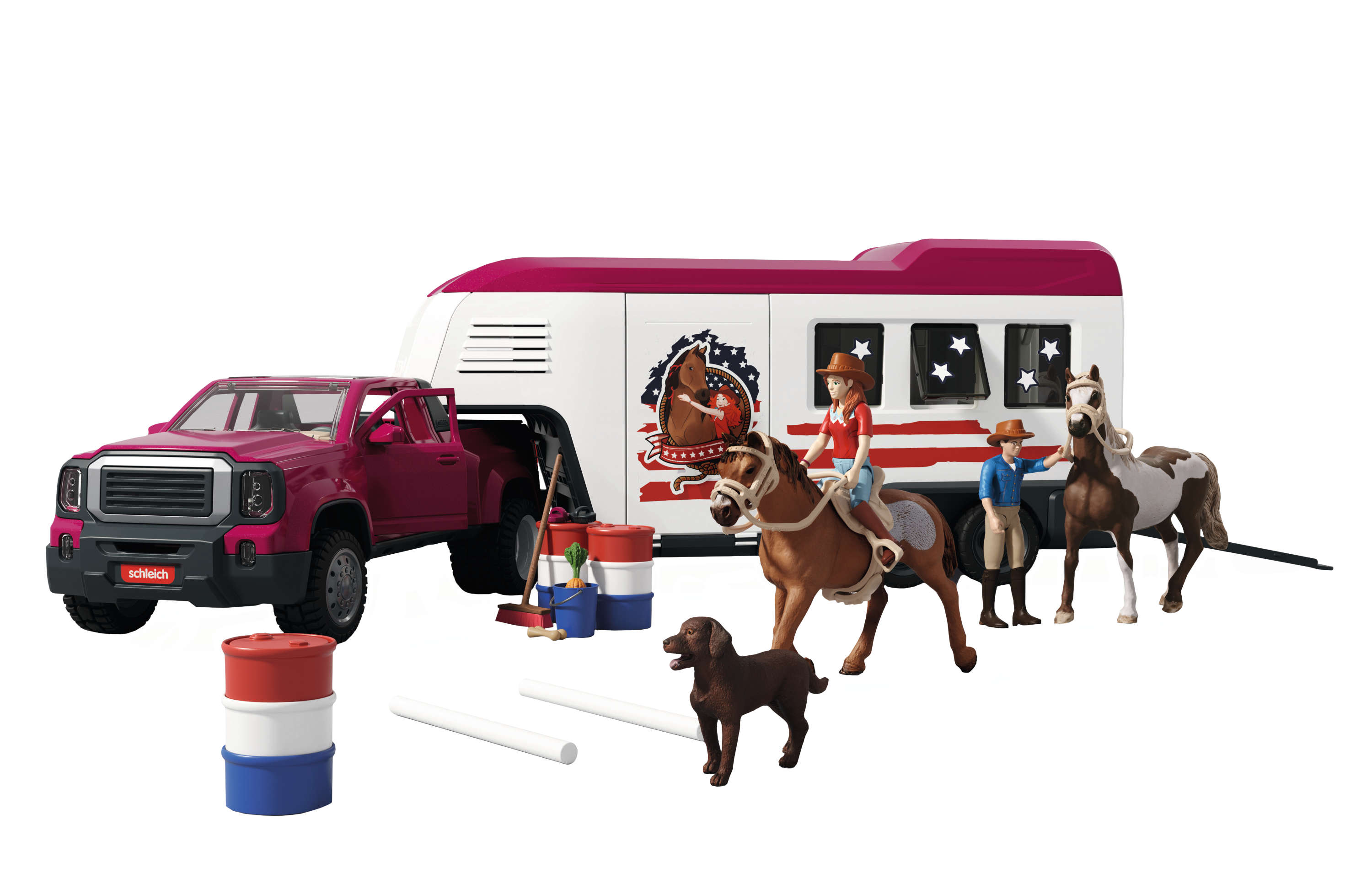 Schleich Lakeside Truck mit Anhänger
