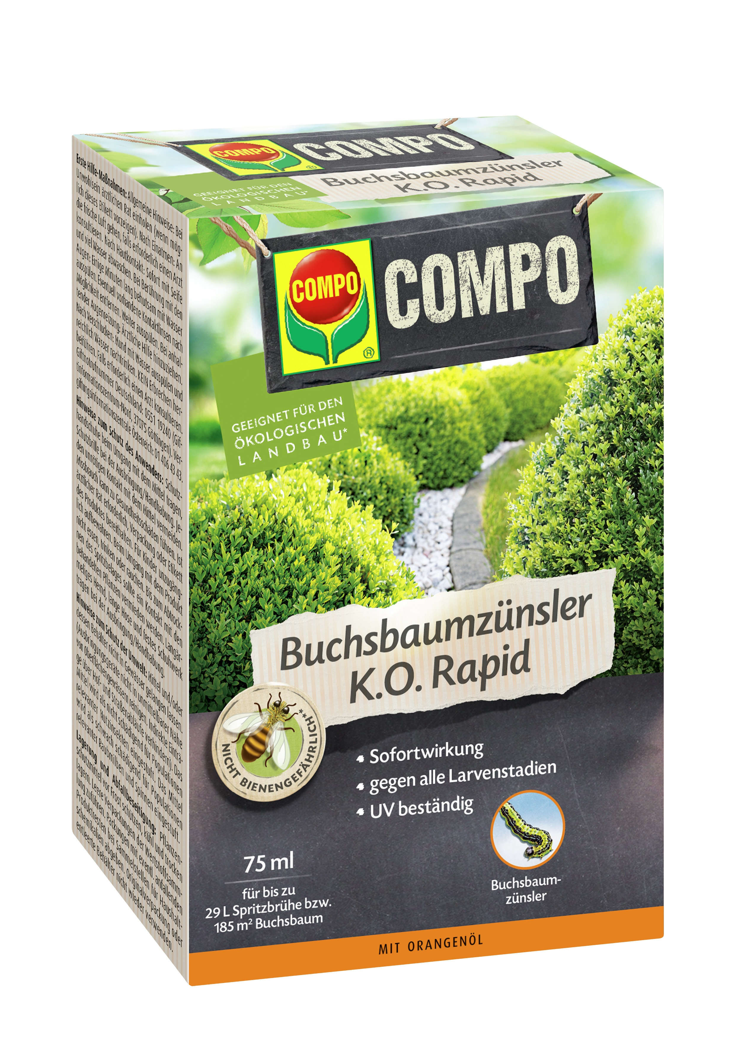 COMPO Buchsbaumzünsler K.O. Rapid