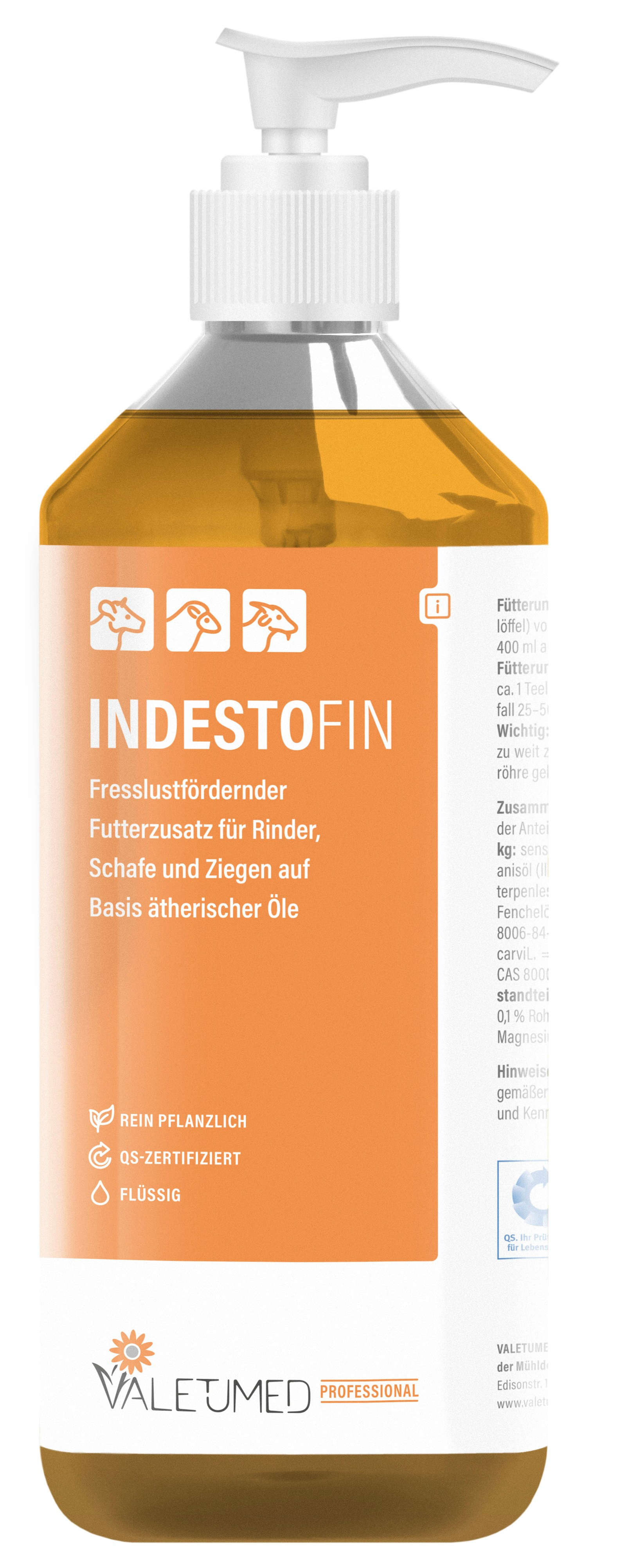 VALETUMED Verdauungsöl Indestofin Pro