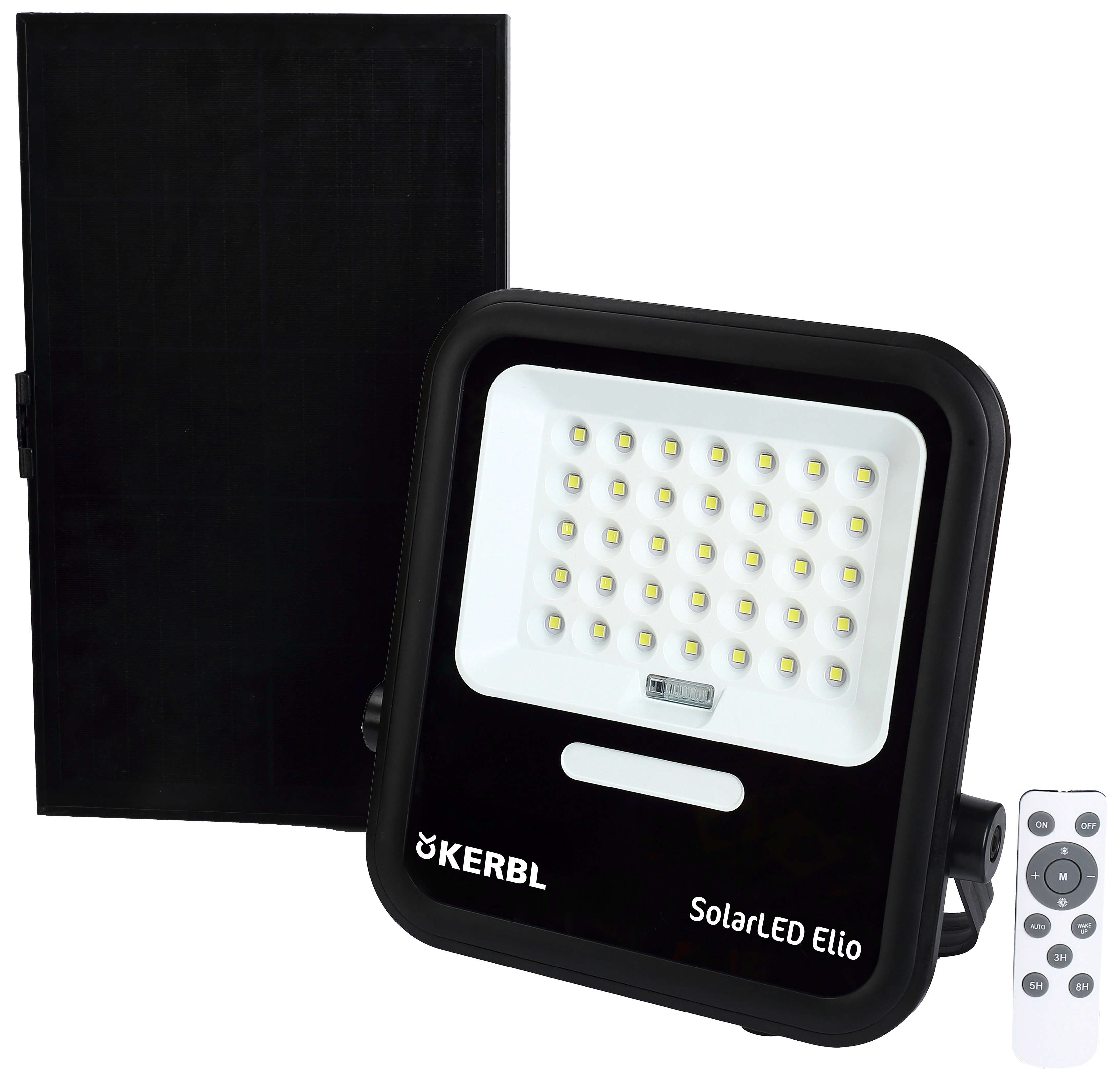 KERBL LED-Außenstrahler SolarLED Elio