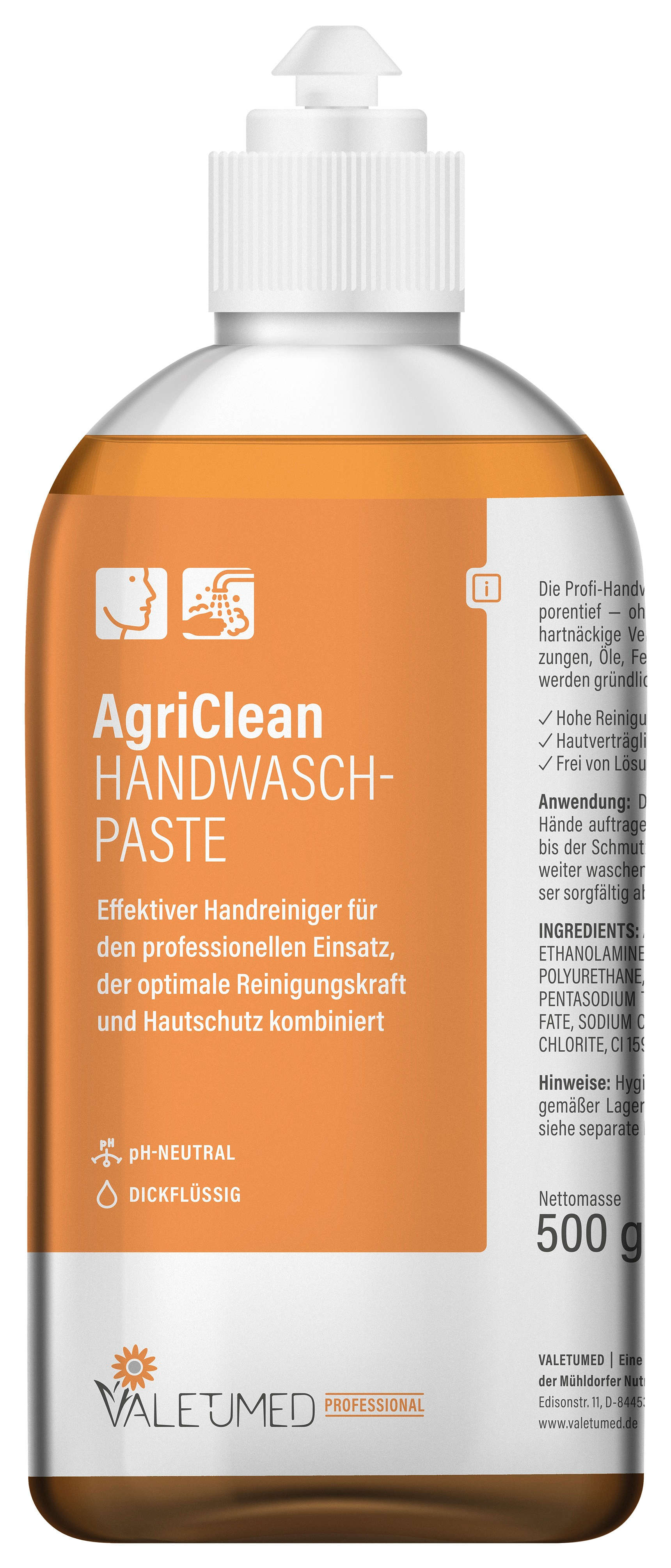VALETUMED Handwaschpaste AgriClean