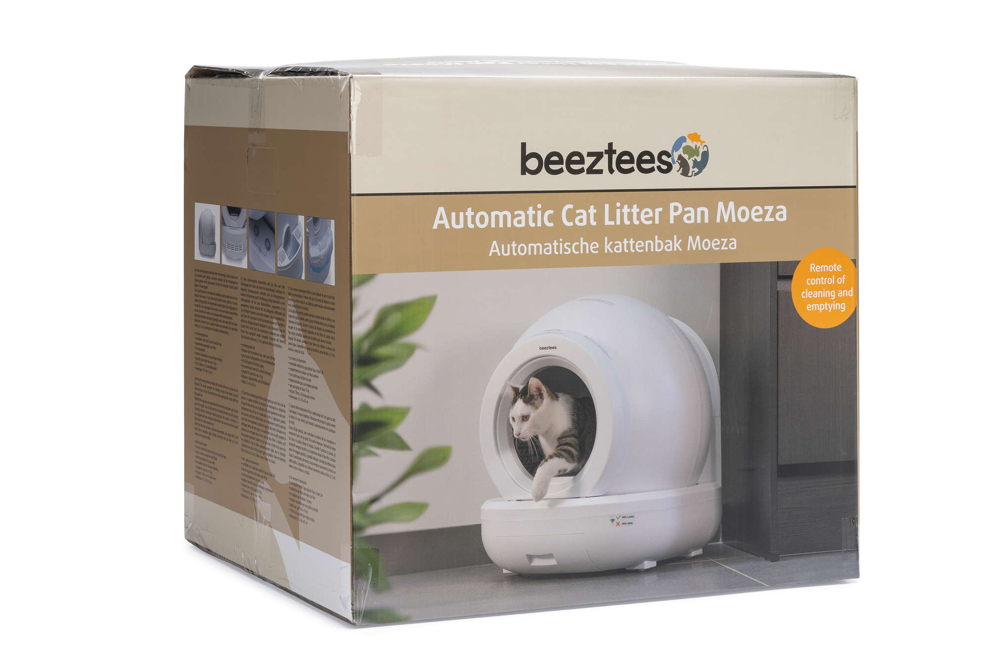 BEEZTEES Automatische Katzentoilette Moeza