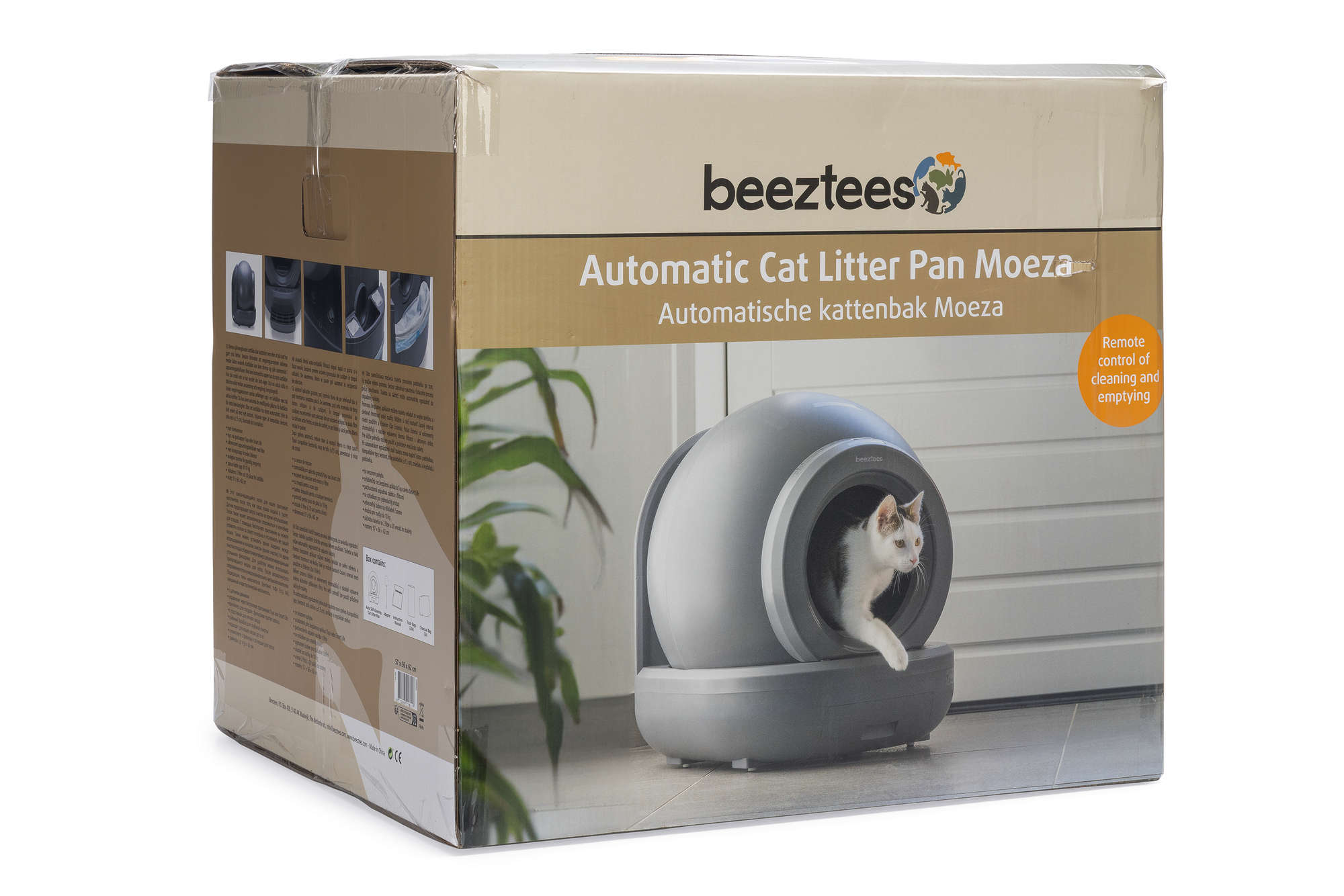 BEEZTEES Automatische Katzentoilette Moeza