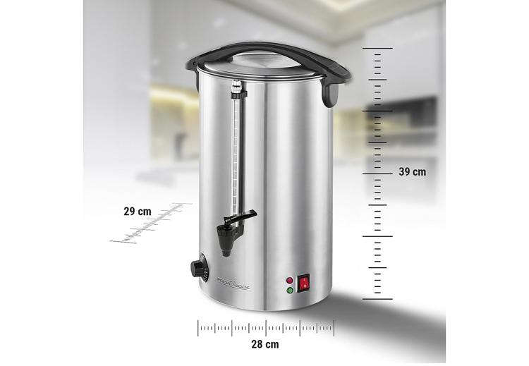 PROFI COOK Heißgetränkeautomat "PC-HGA 1196" 7 Liter 1500W