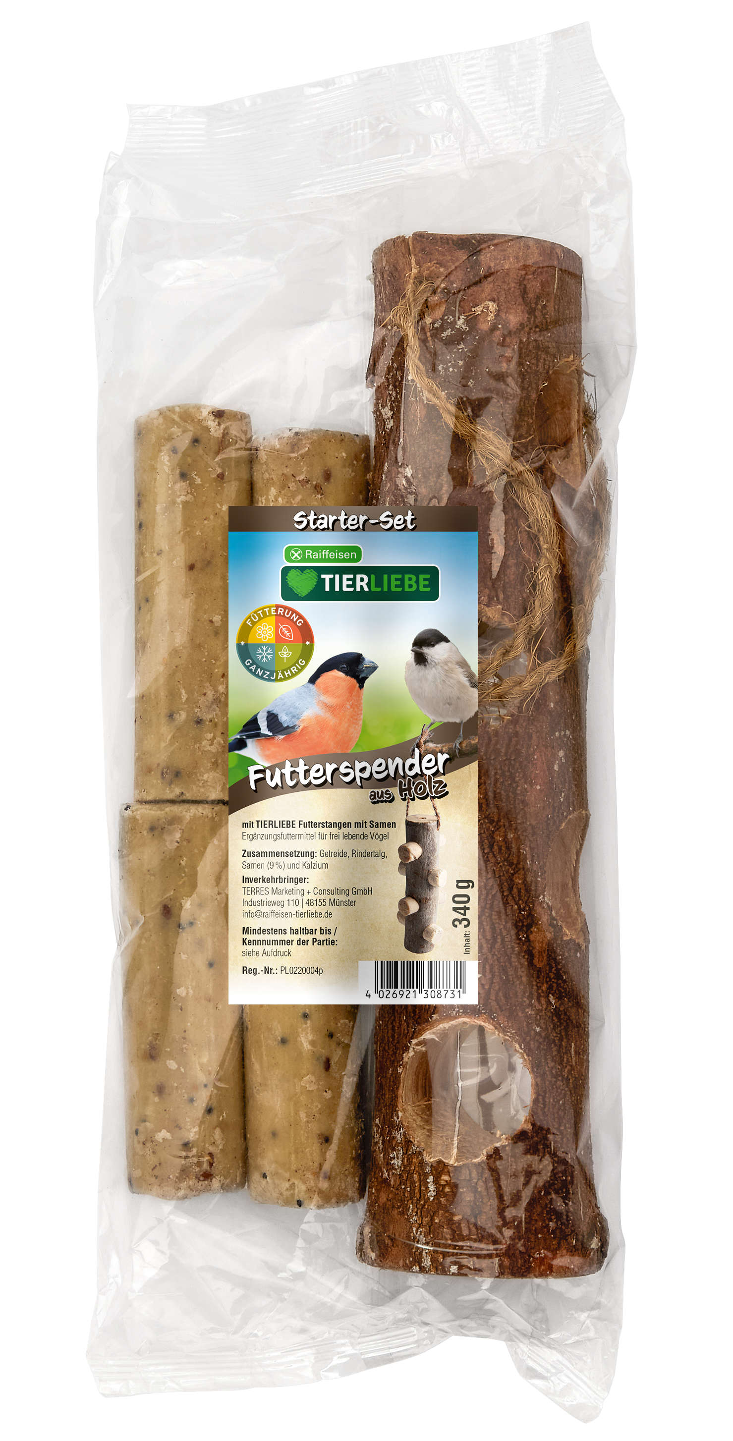 TIERLIEBE Futterspender Starter-Set
