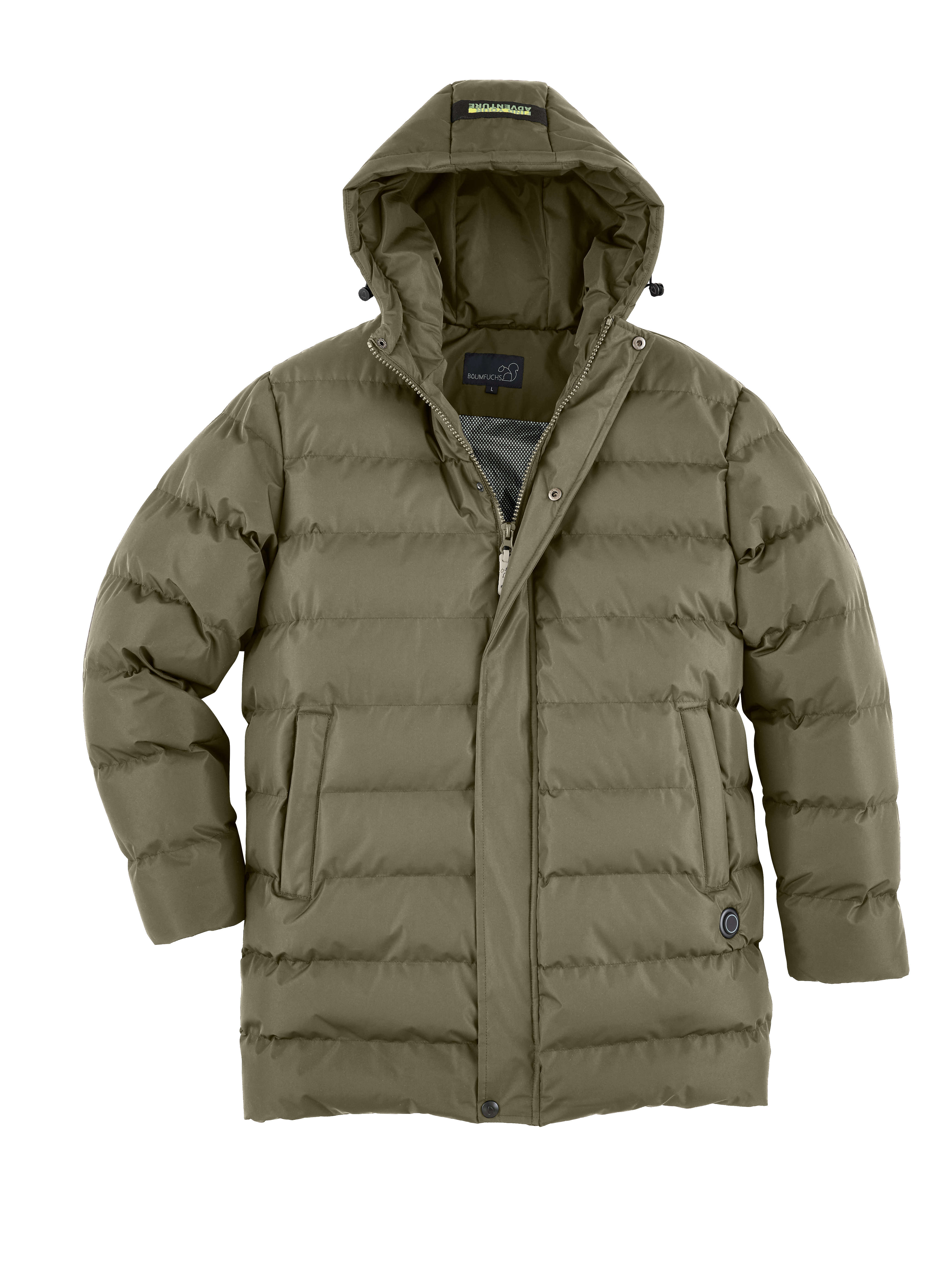 Baumfuchs Herren Stepp-Parka mit Heizfunktion