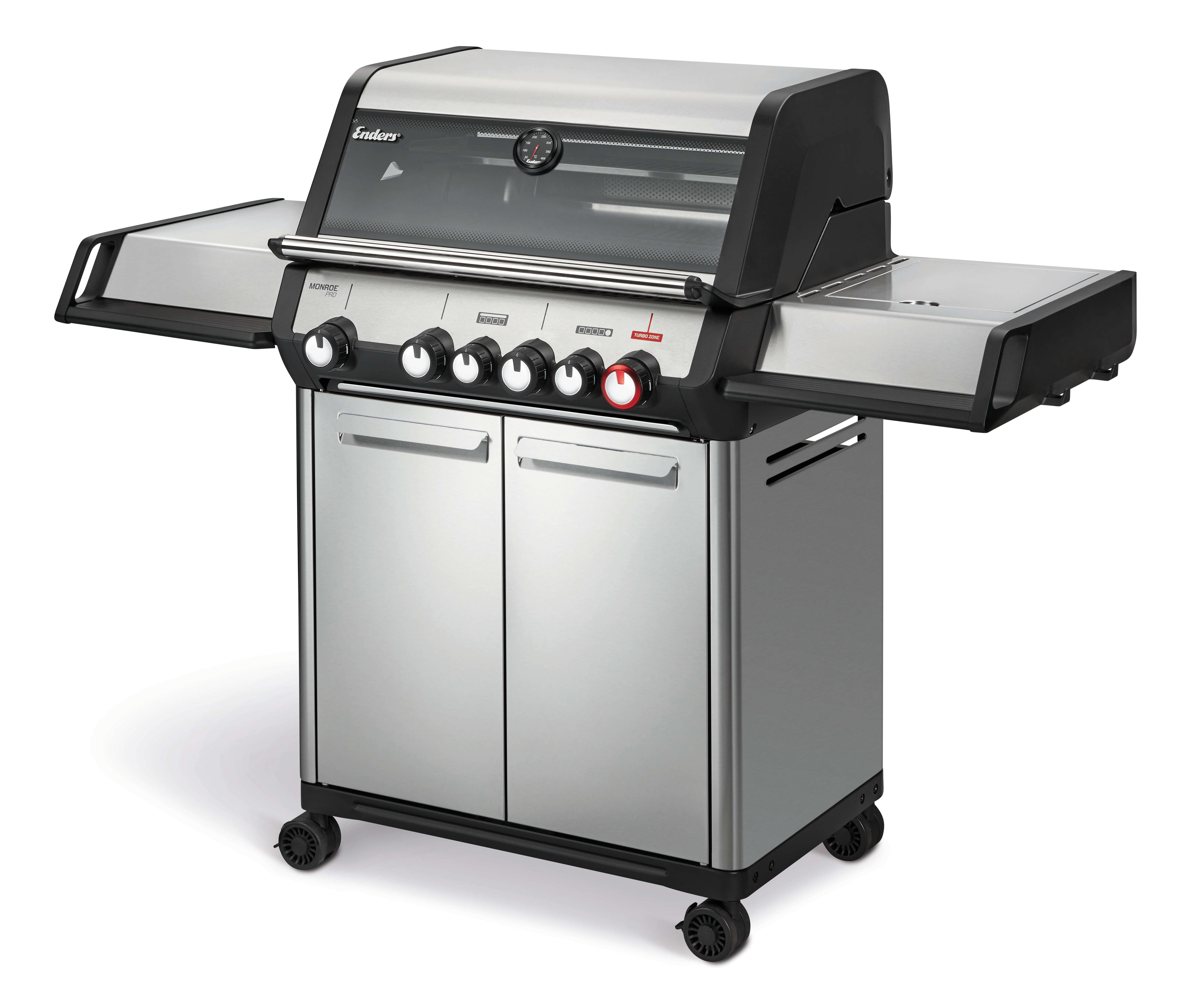 Enders Gasgrill Monroe II Pro 4 SIKR TURBO inkl. Wetterschutzhaube