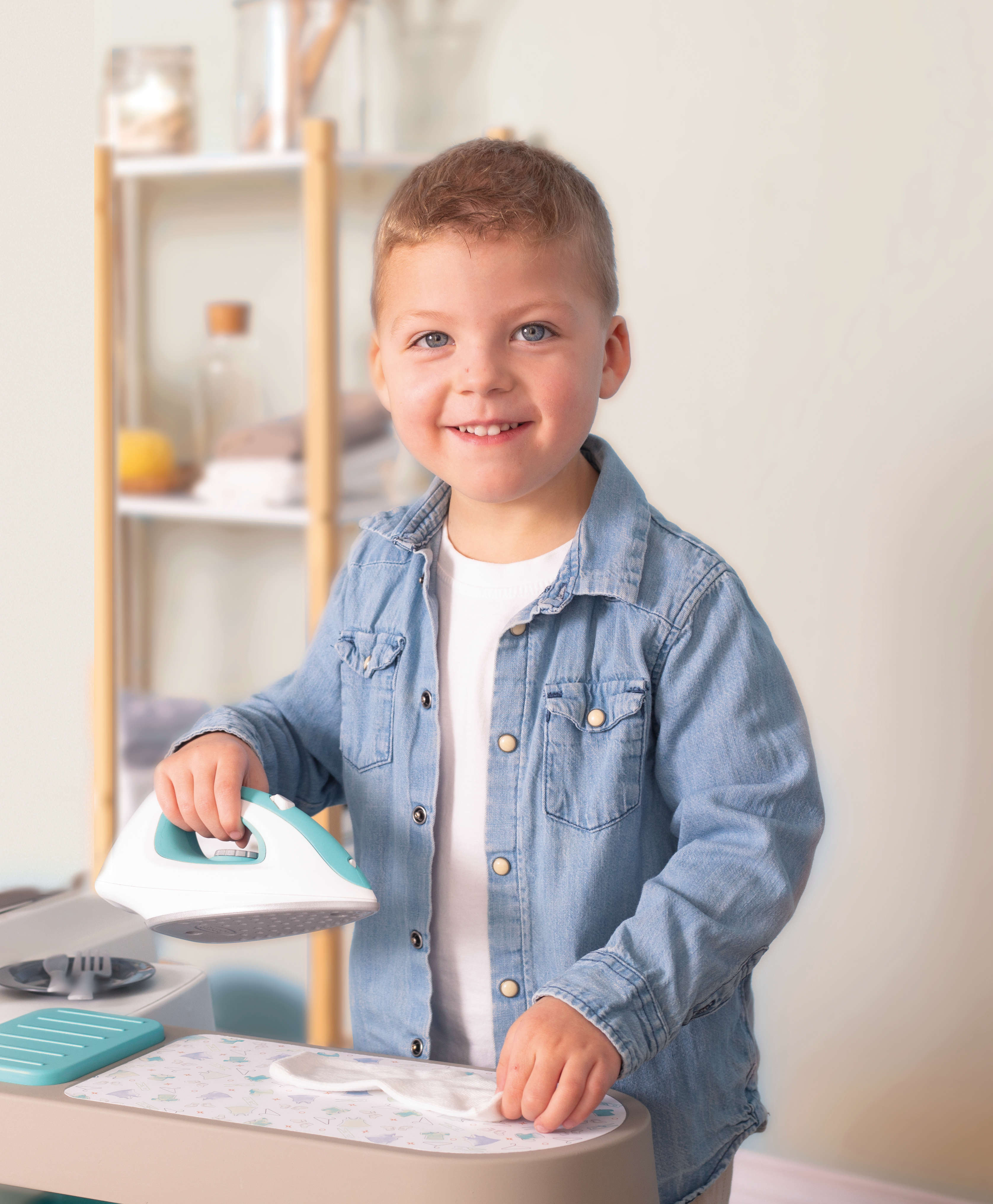 Smoby Tefal Studio Küche mit Waschsalon