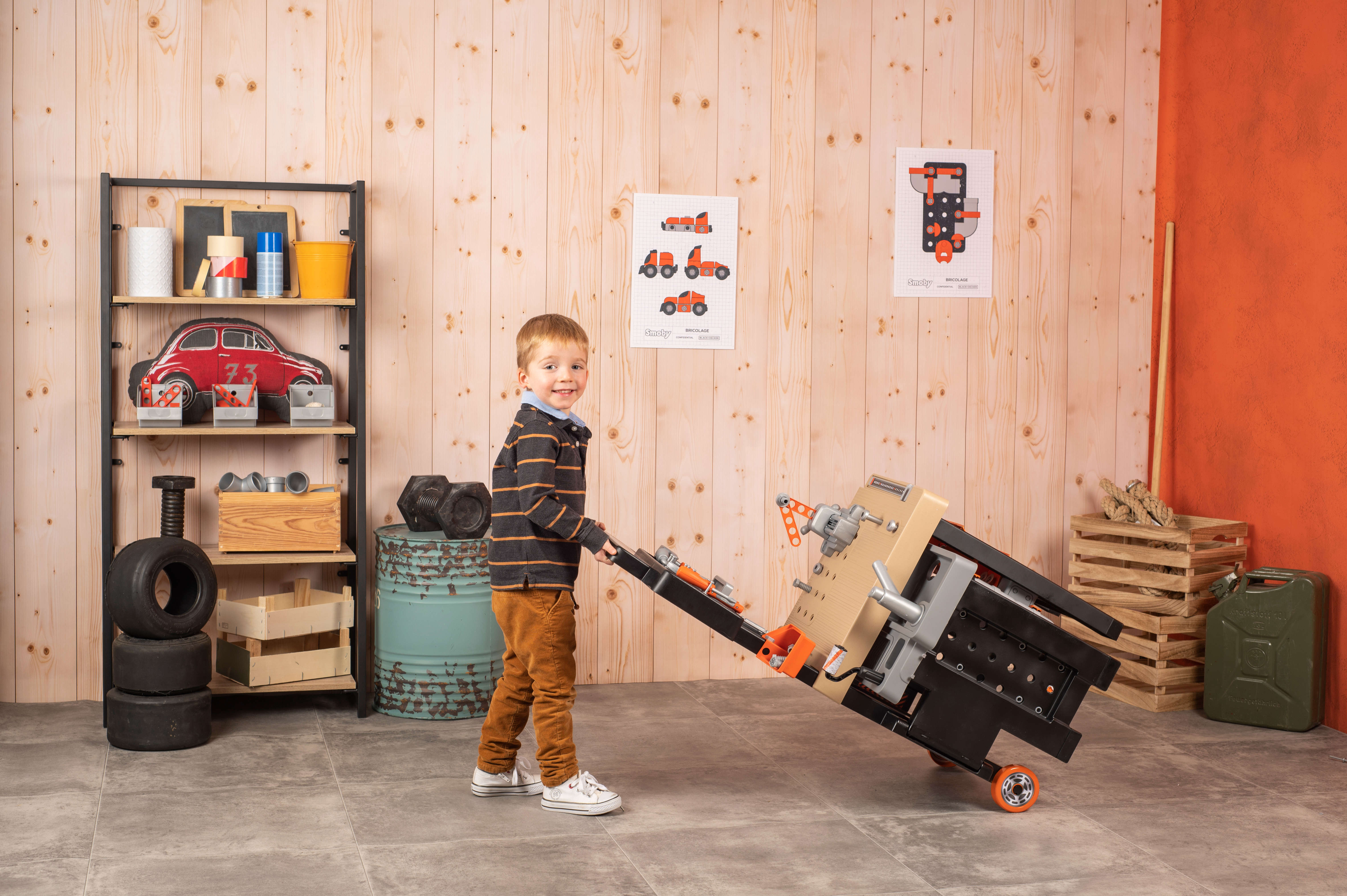 Smoby Werkbank Black + Decker Mega Center