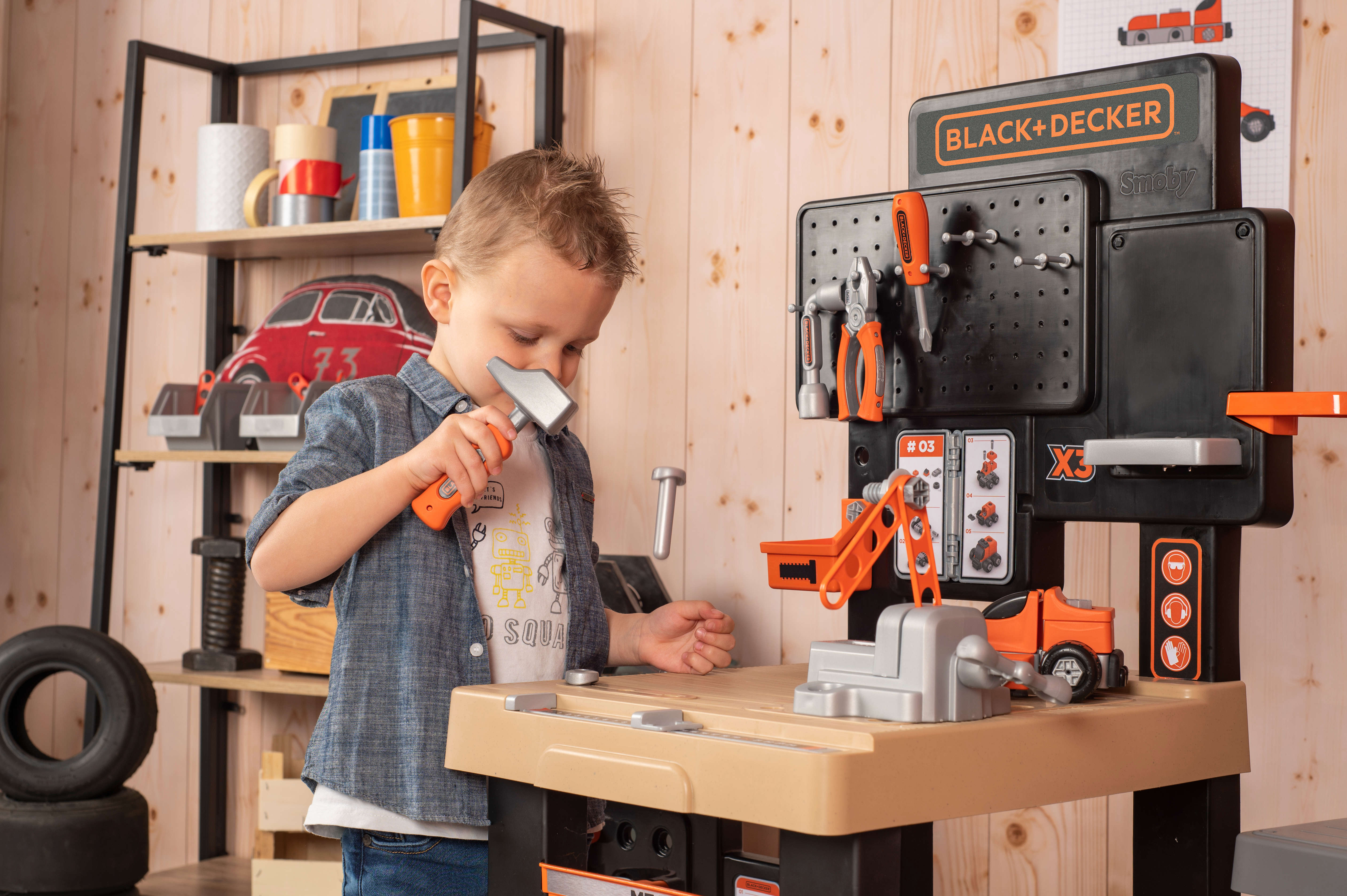 Smoby Werkbank Black + Decker Mega Center