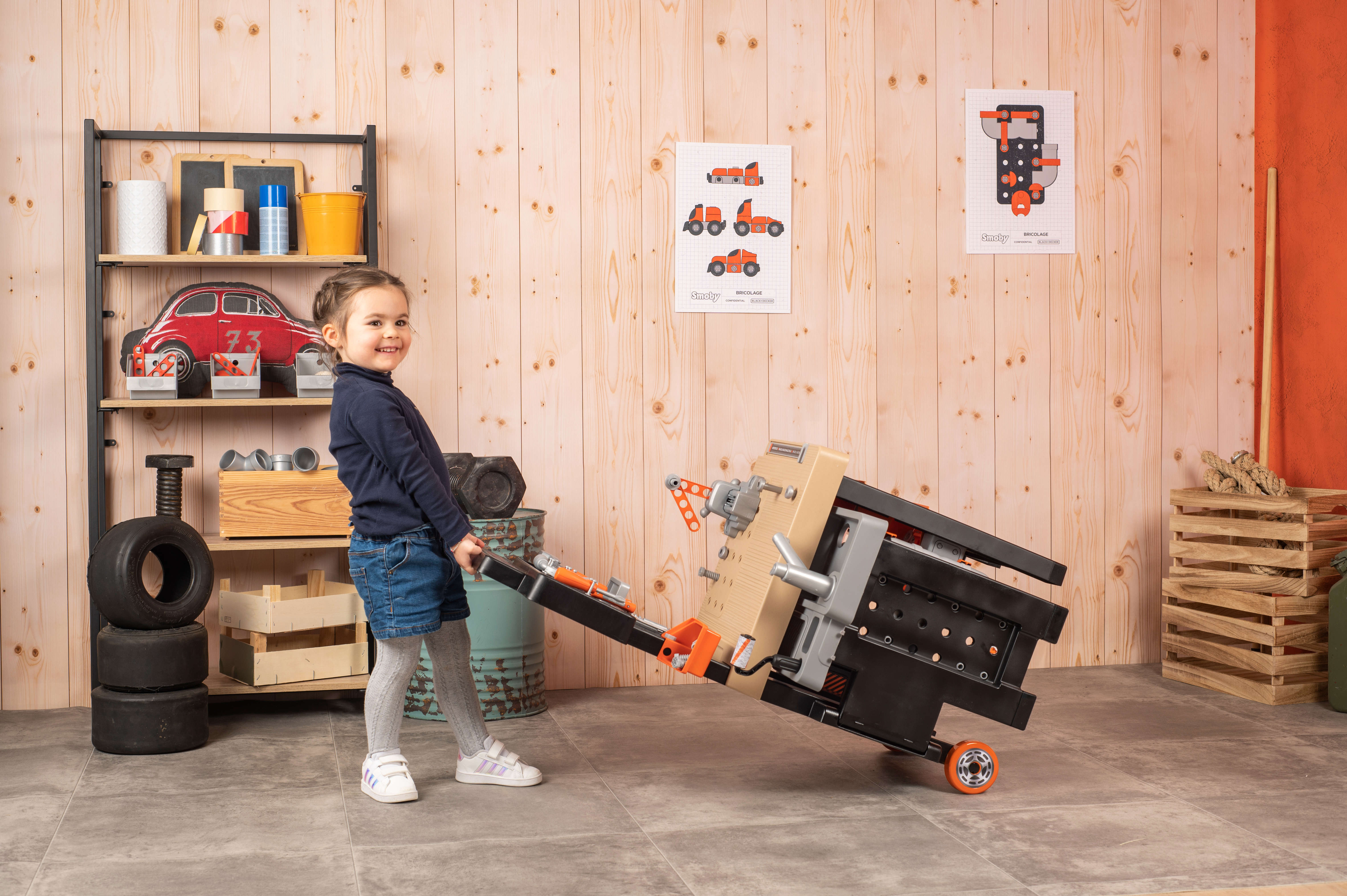 Smoby Werkbank Black + Decker Mega Center