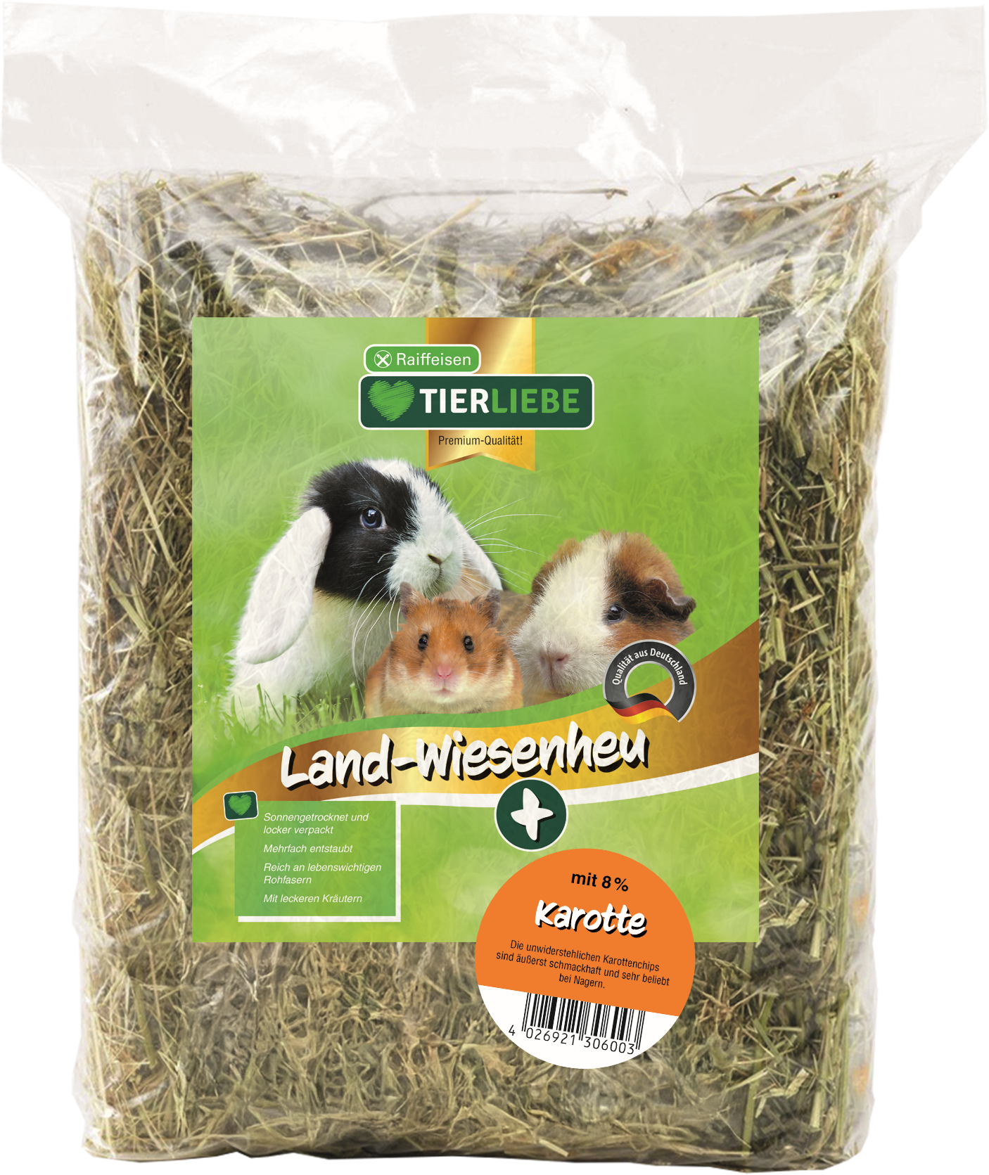 TIERLIEBE Landwiesenheu Karotte