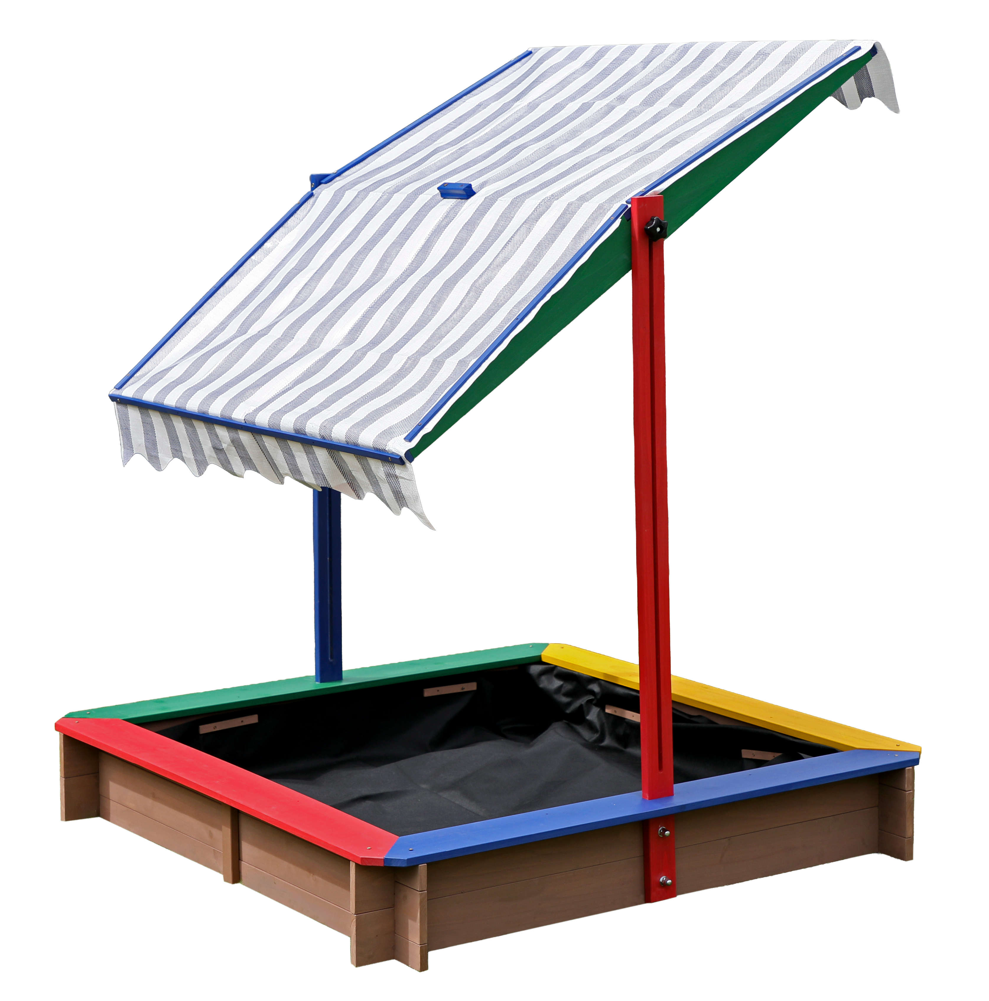 dobar Sandkasten mit verstellbarem Dach