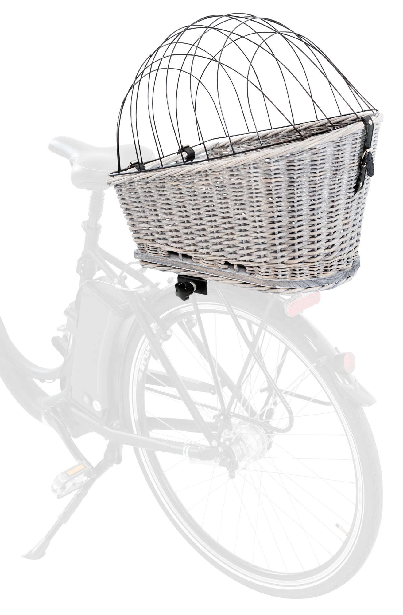TRIXIE Hunde-Fahrradkorb für Gepäckträger