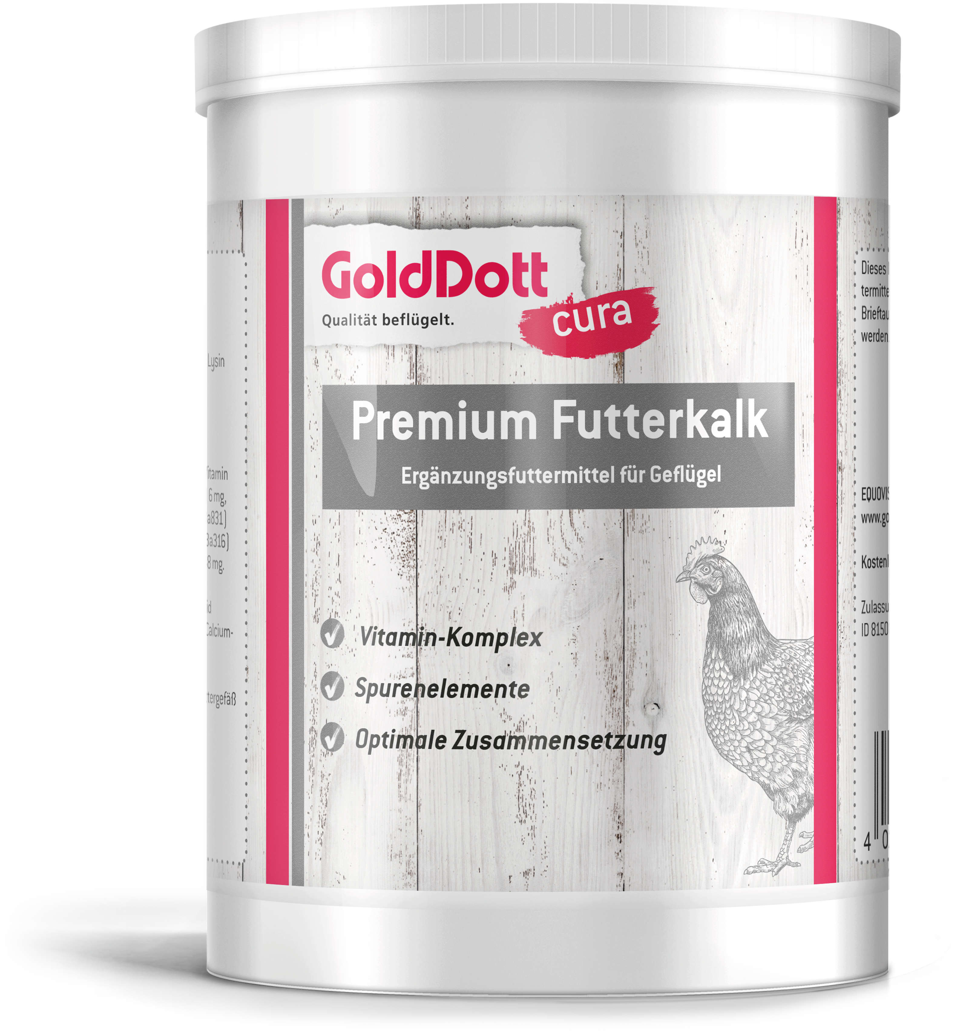 GoldDott cura Premium Futterkalk
