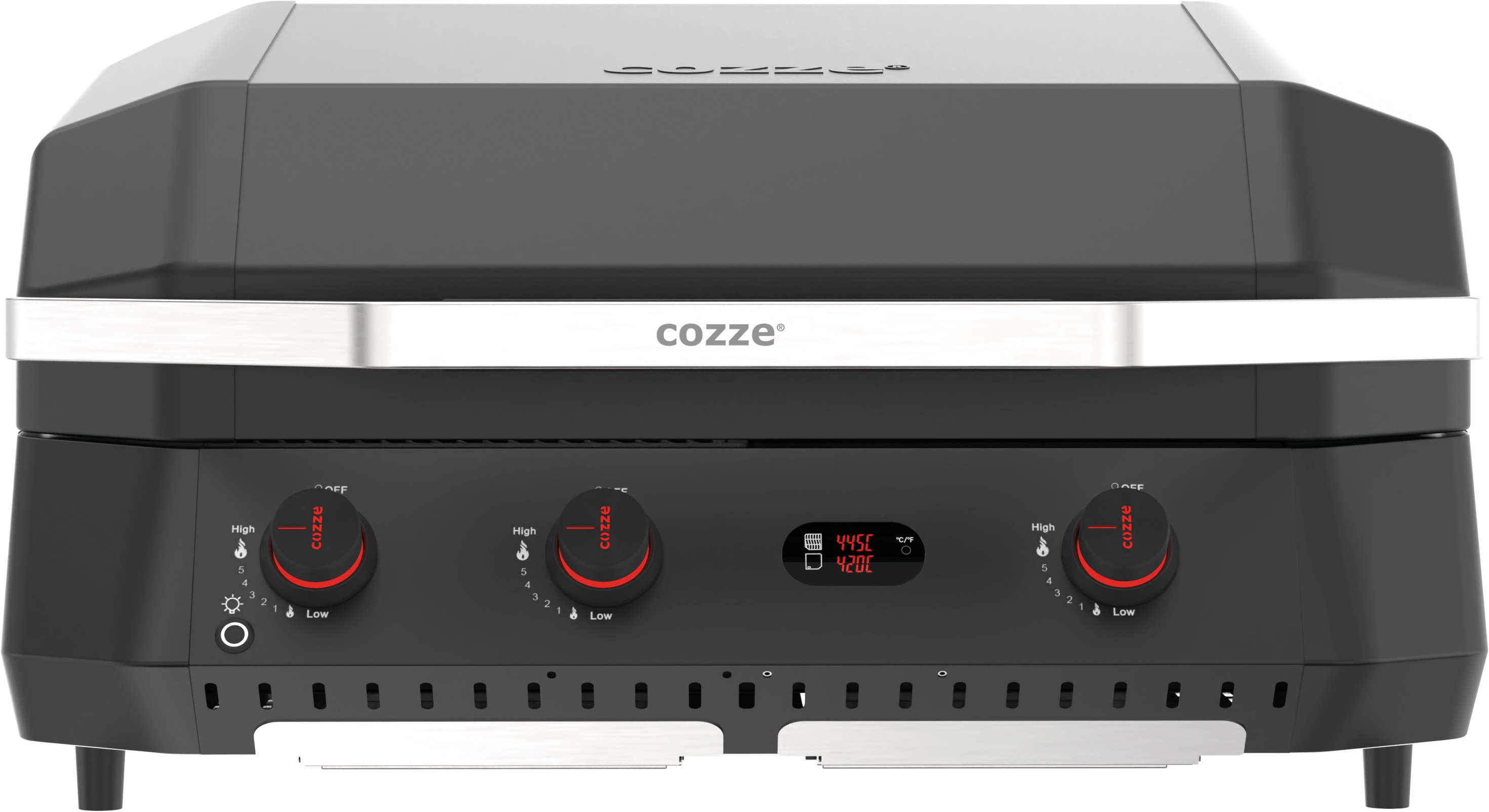 COZZE G-800 Combo Plancha-Grill