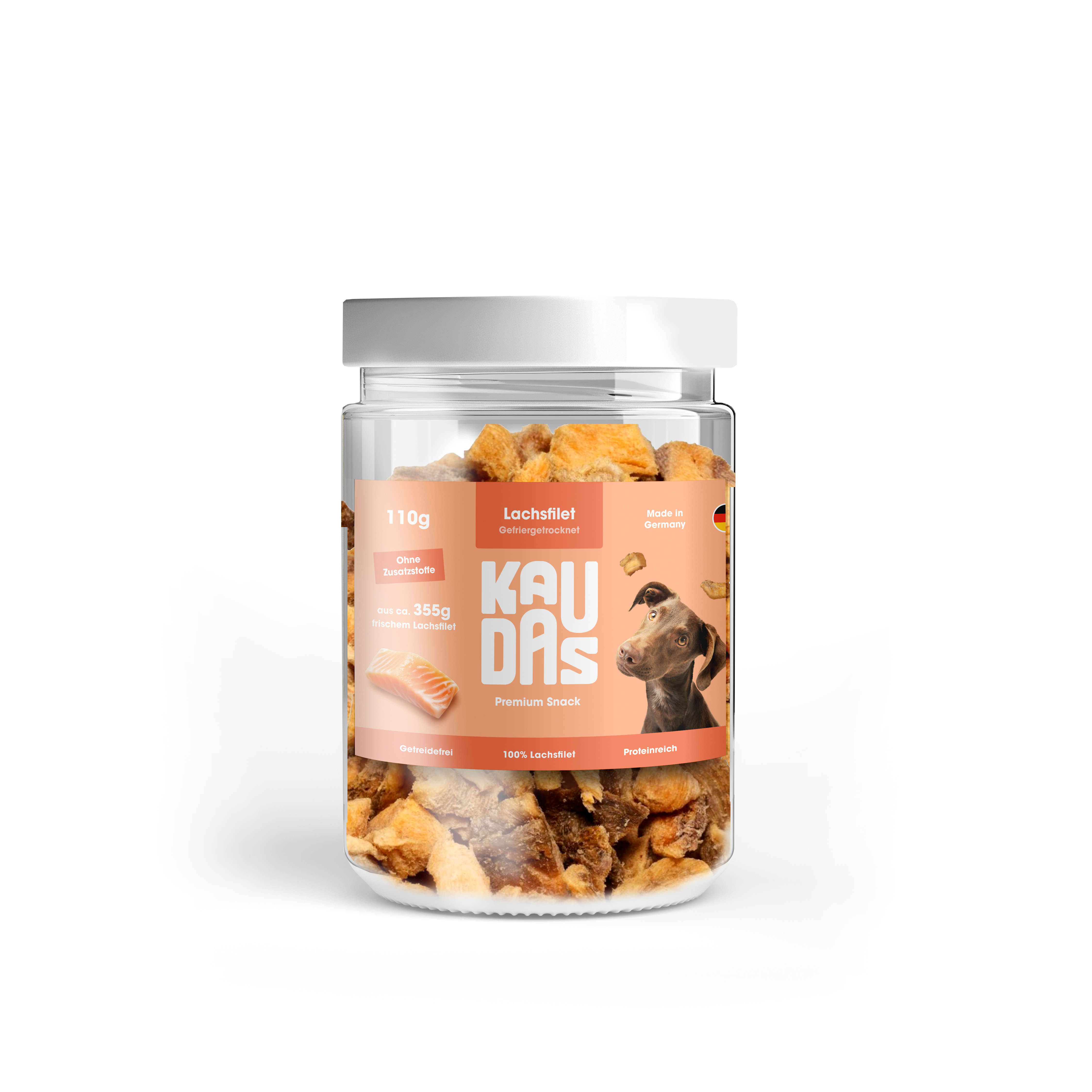 KAUDAS Hundeleckerli LachsPur Natursnack