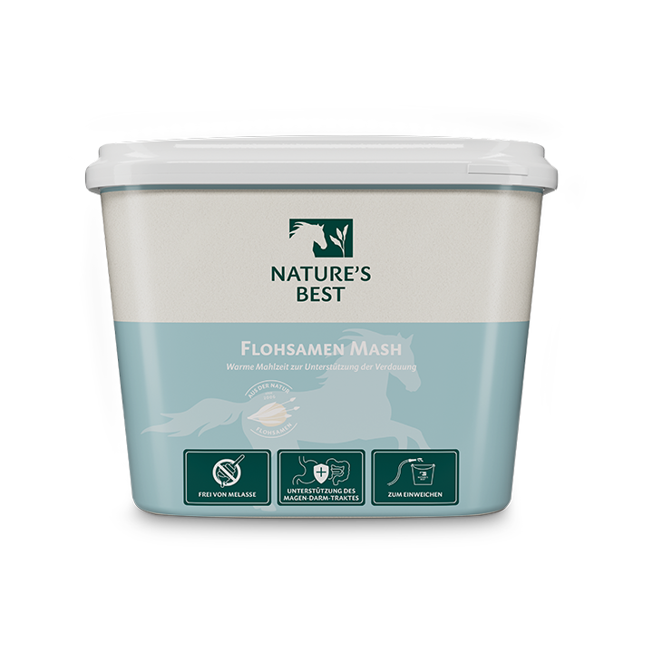 NATURE’S BEST Flohsamen Mash