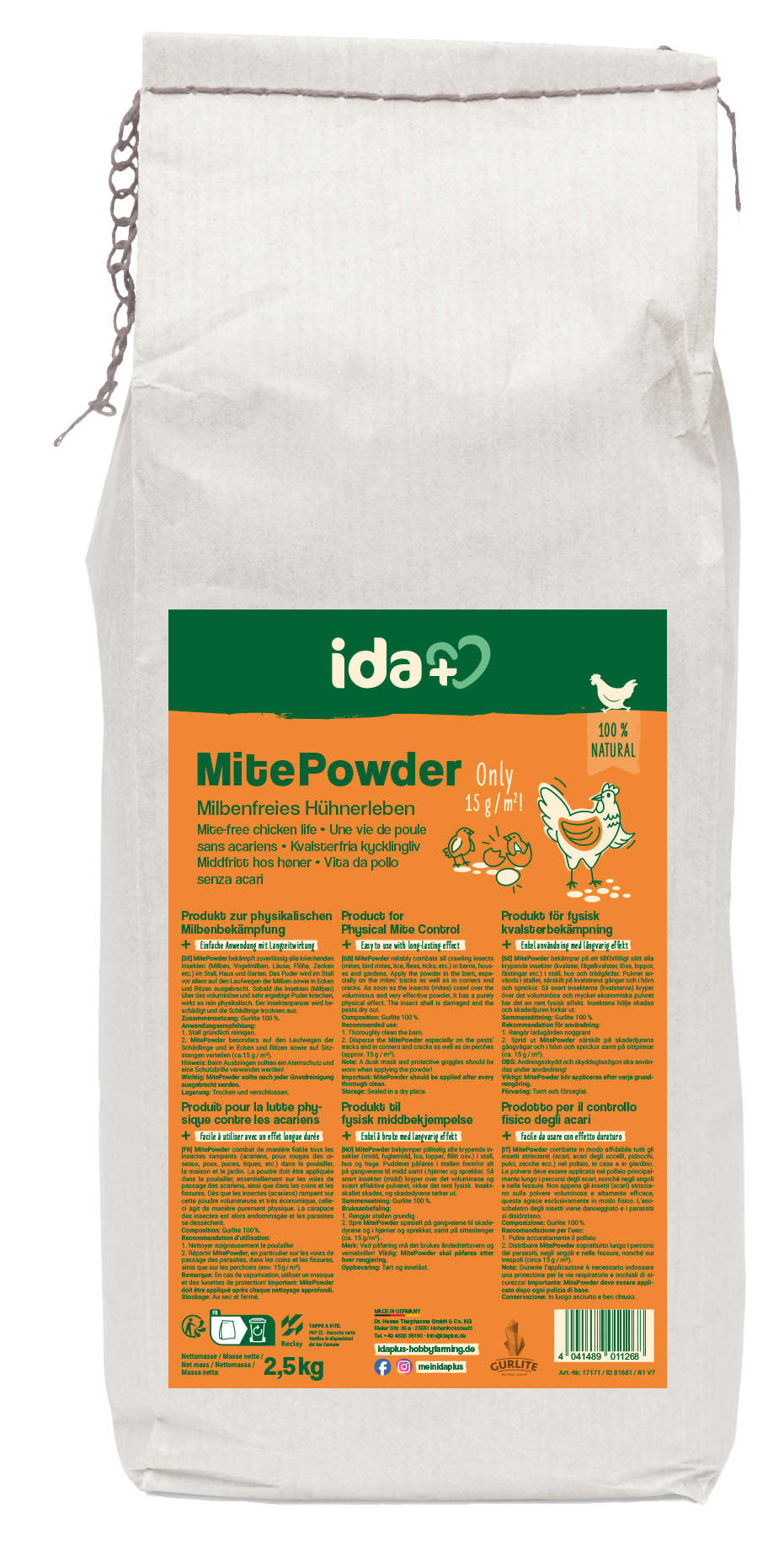 ida plus MitePowder