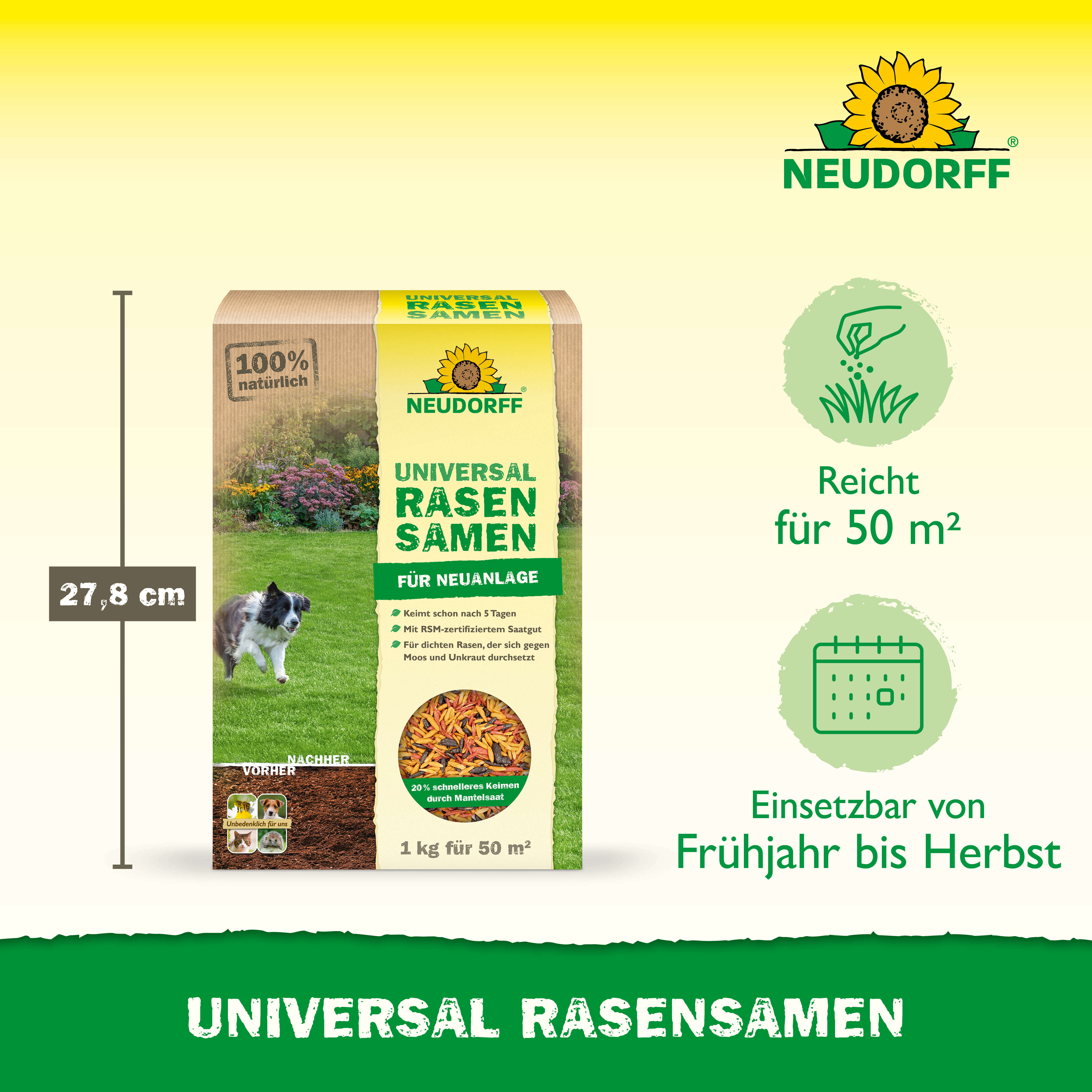 NEUDORFF Universal­ Rasen­Samen