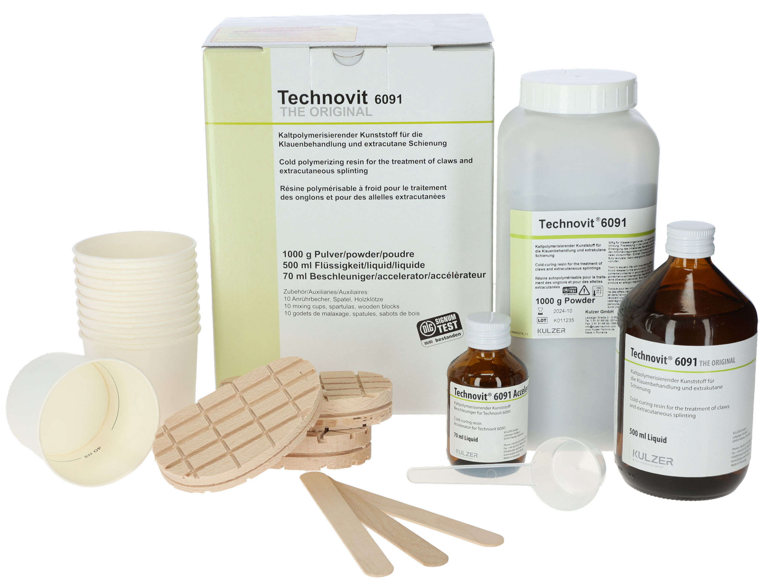 Technovit 6091 mit Beschleuniger