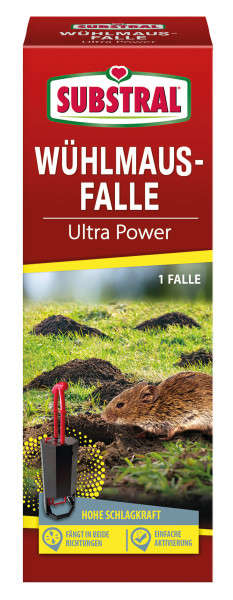 SUBSTRAL Wühlmausfalle Ultra Power