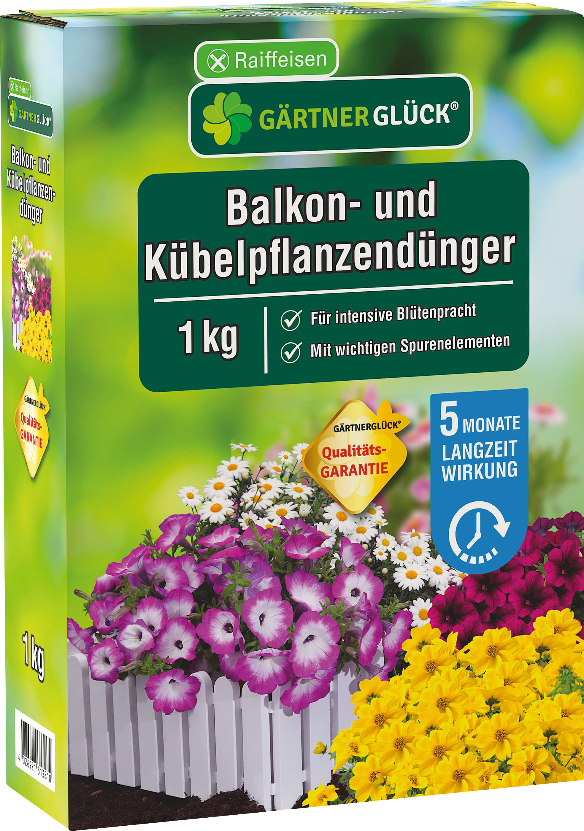 GÄRTNERGLÜCK Balkon- und Kübelpflanzendünger