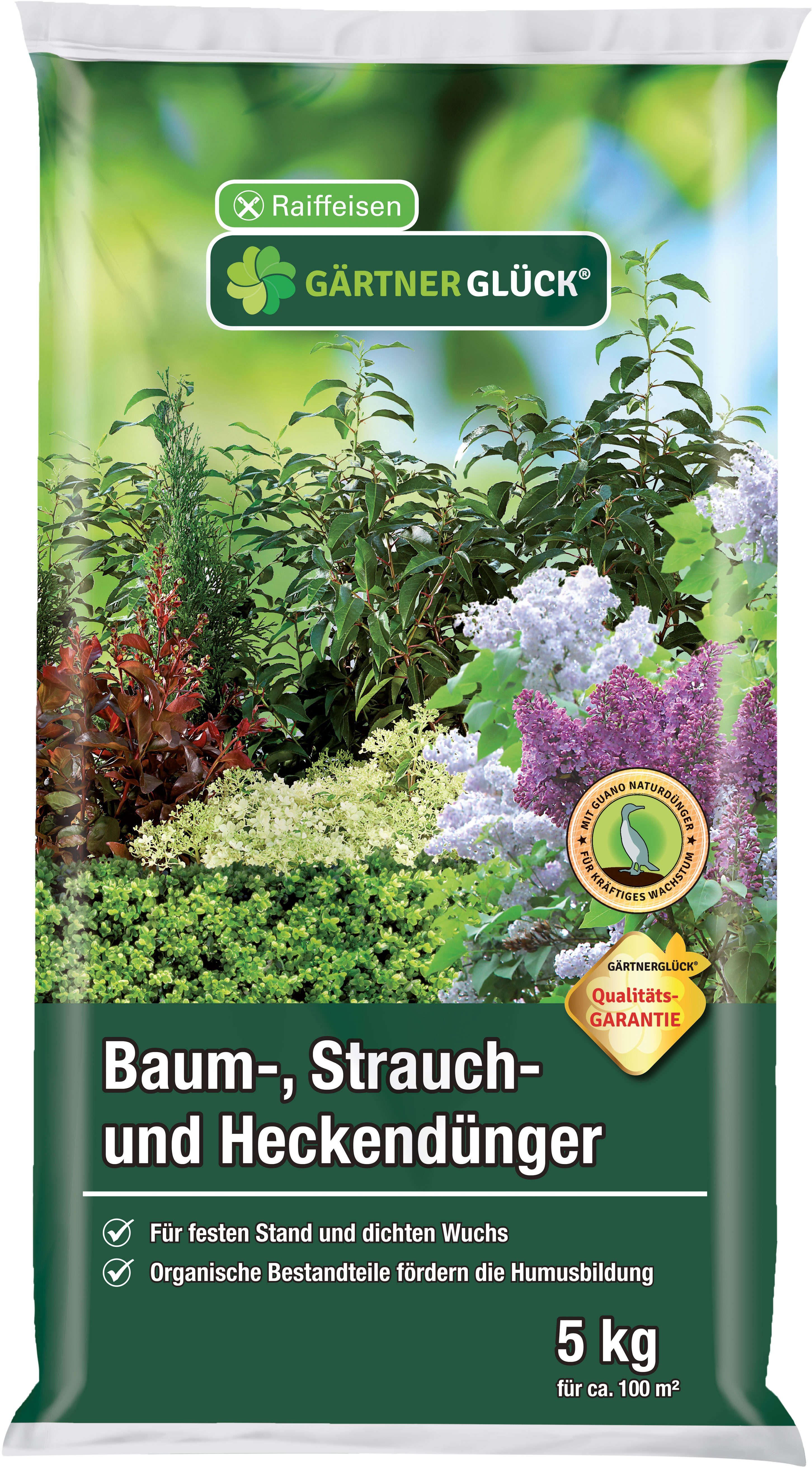 GÄRTNERGLÜCK Baum-, Strauch- und Heckendünger