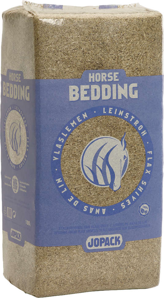 JOPACK Pferdeeinstreu Horse Bedding Leinstroh
