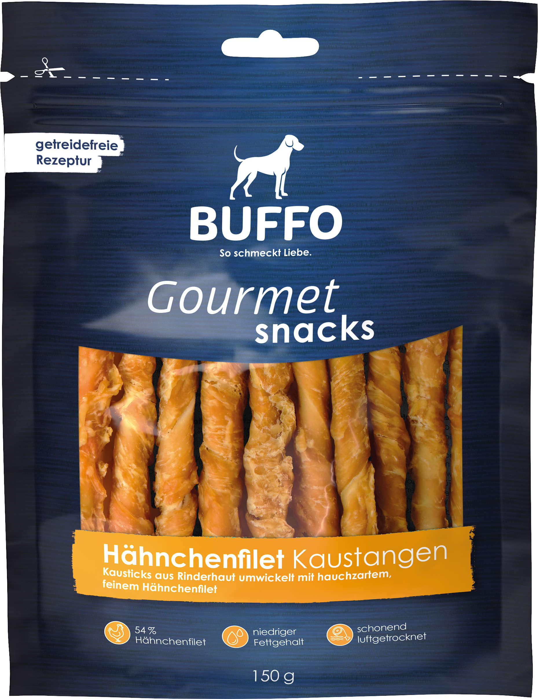 BUFFO Gourmet Snacks Hähnchenfilet Kaustangen