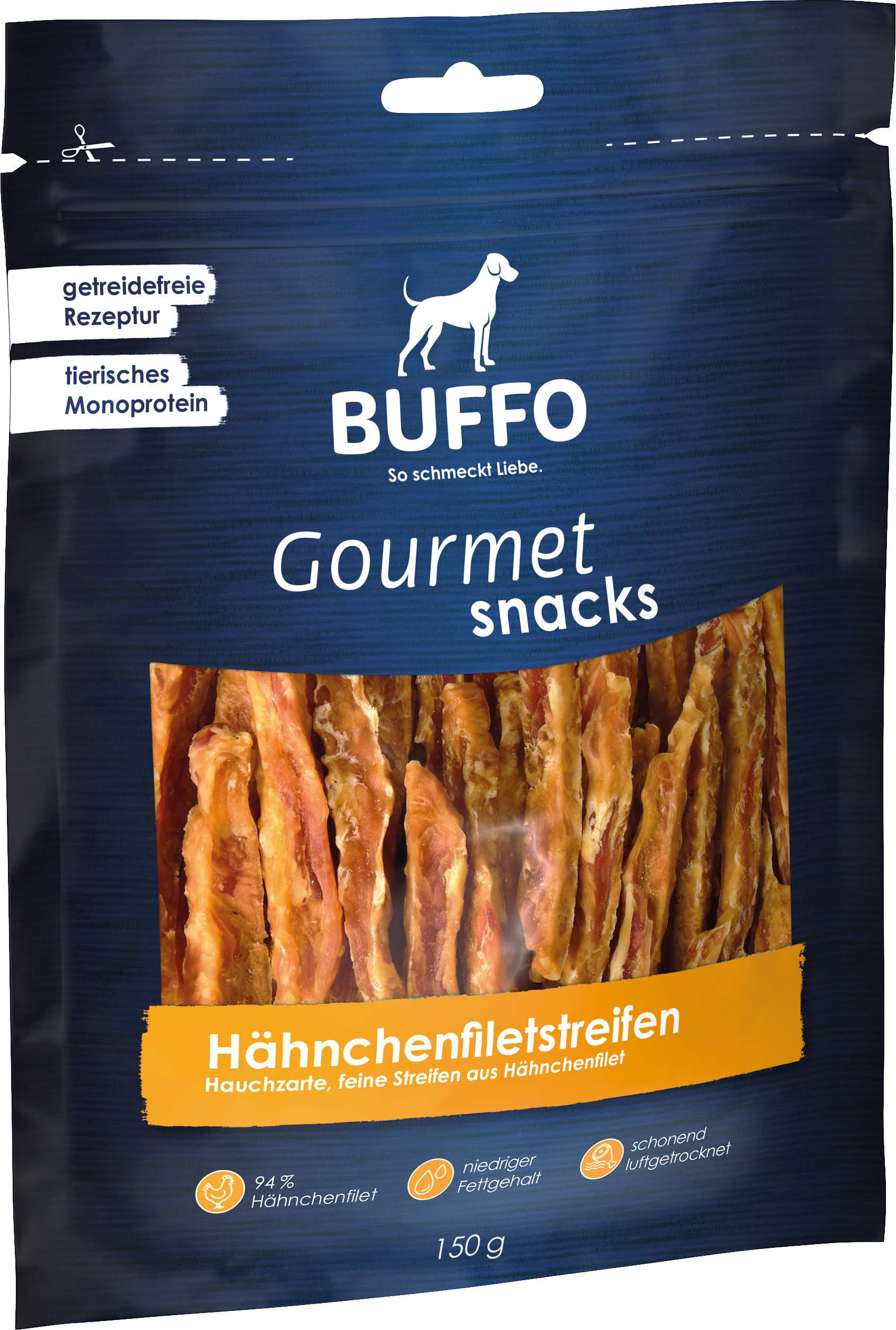 BUFFO Gourmet Snacks Hähnchenfiletstreifen