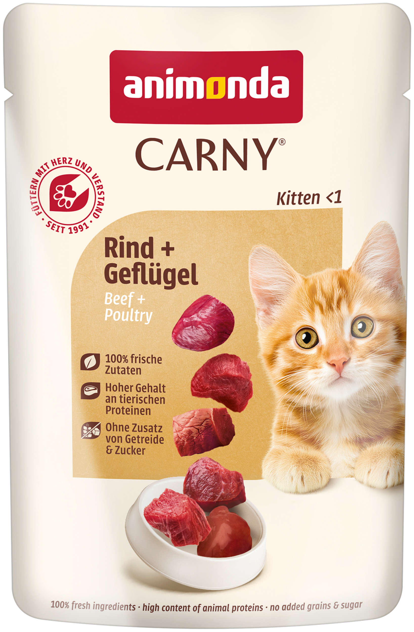 animonda Katzen-Nassfutter Geflügel cocktail