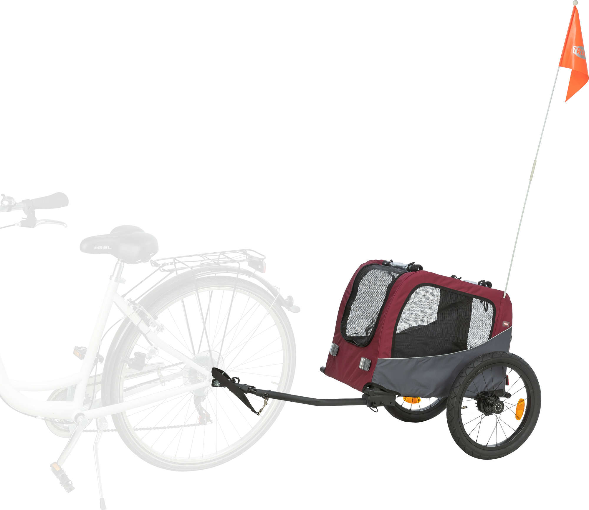 TRIXIE Fahrrad-Anhänger für Hunde