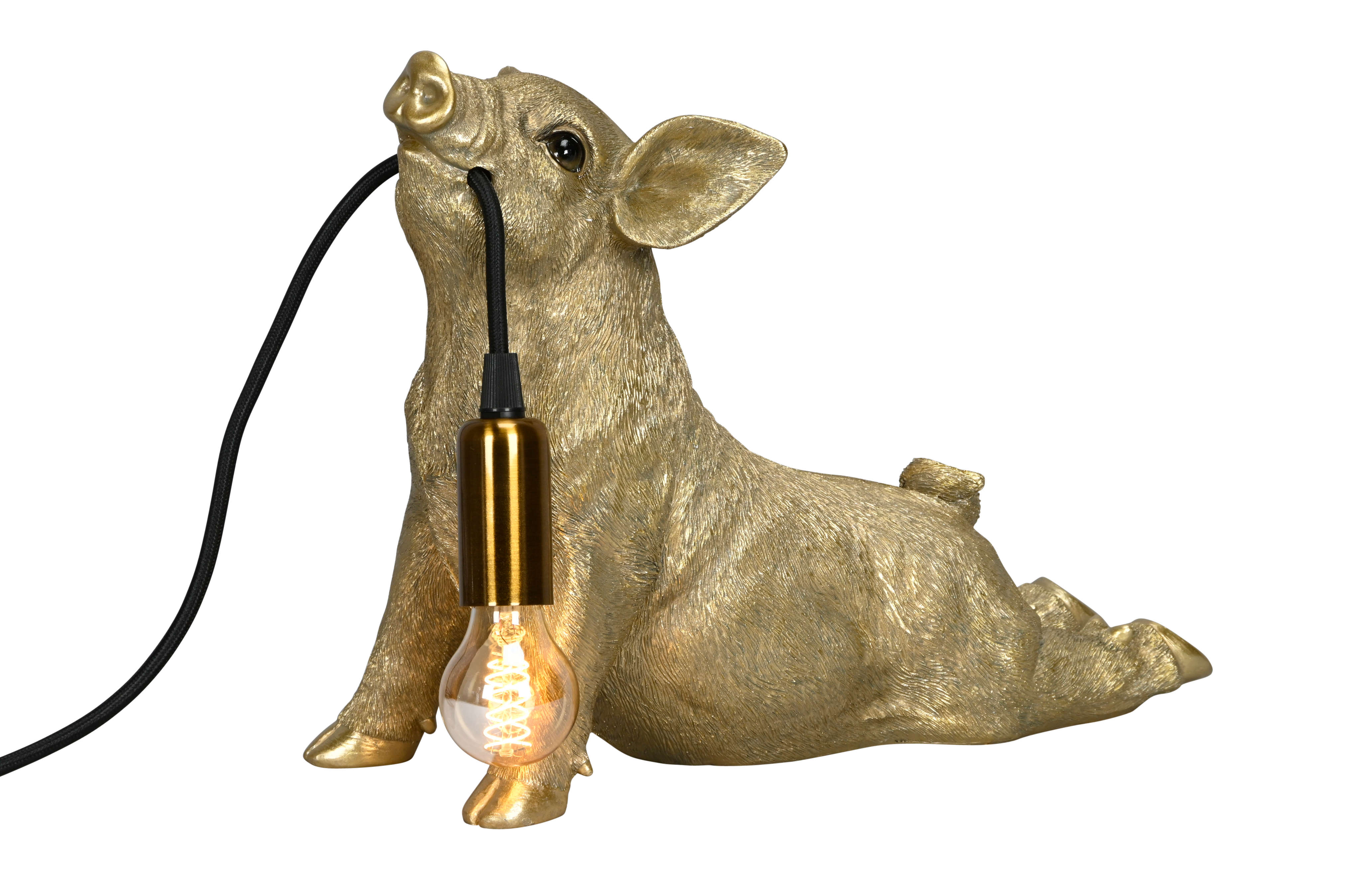 Tischlampe Schwein