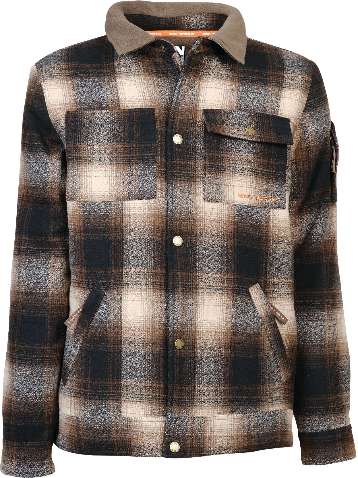 NW NINE WORTHS Herren Arbeitsjacke Stannis Fleece