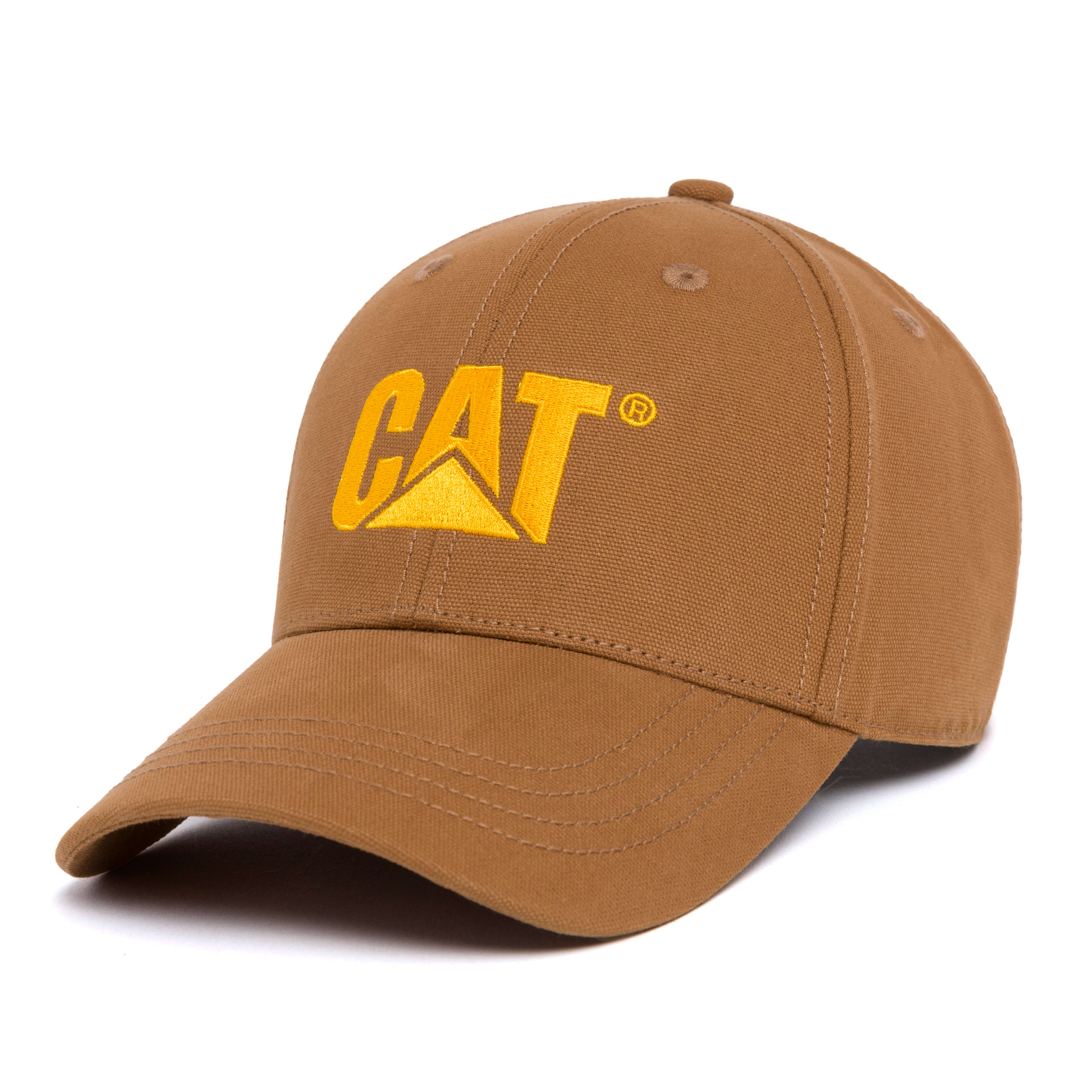 CATERPILLAR Cap Canvas Trademark Flexfit