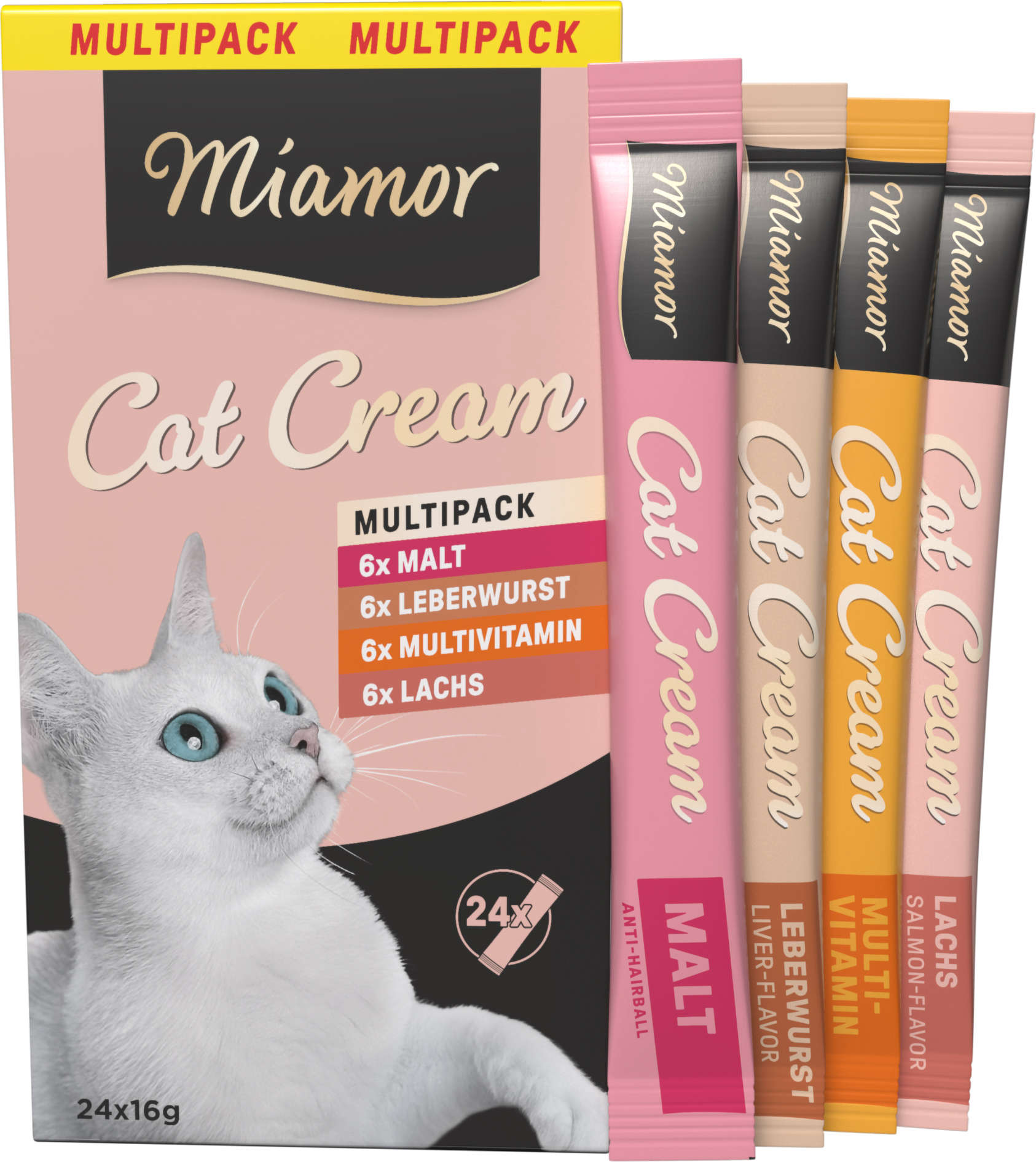 Miamor Katzen-Snack Cat Cream Vielfalt Multipack