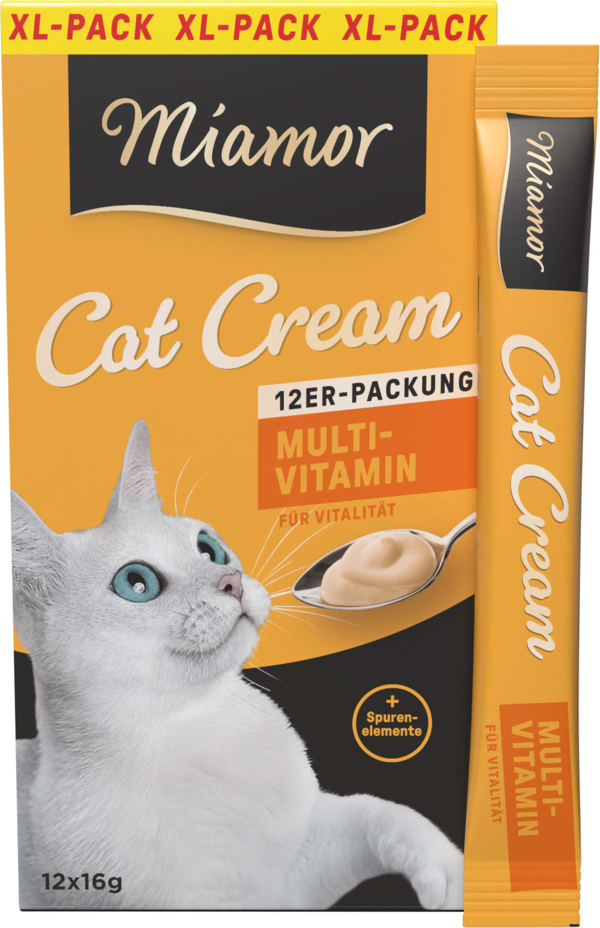 Miamor Katzen-Snack Cat Cream Multivitamin-Cream XL-Pack