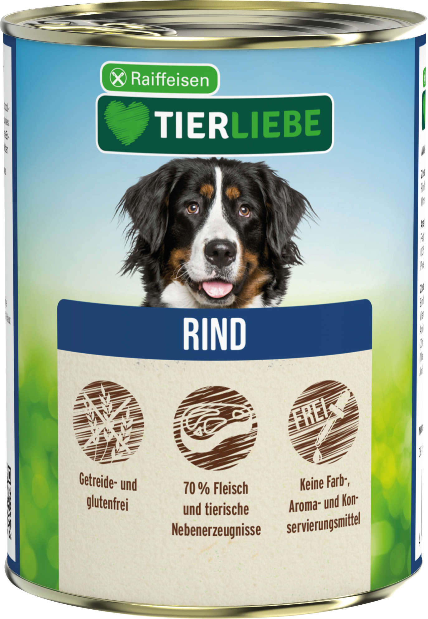 TIERLIEBE Hunde-Nassfutter Rind