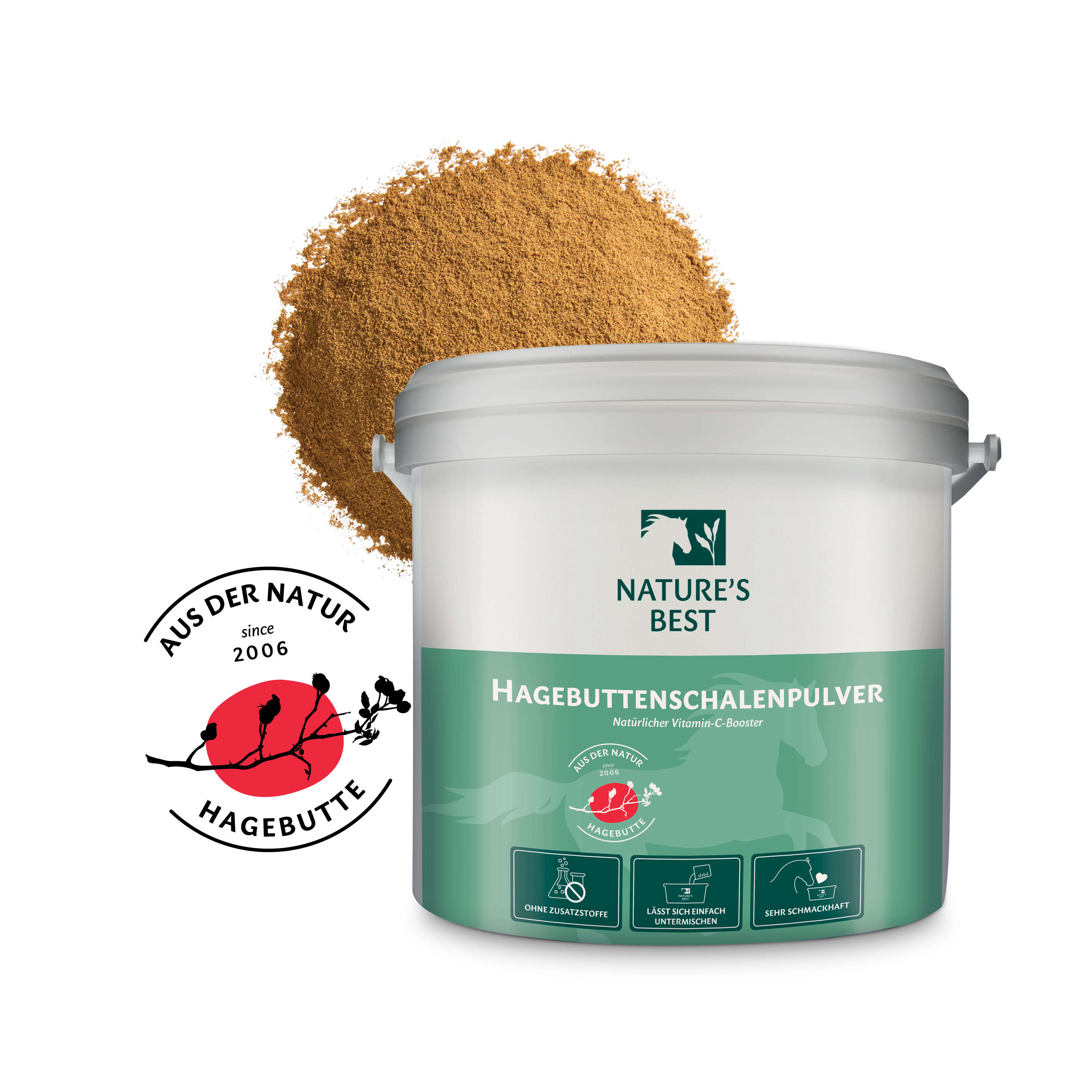 NATURE’S BEST Hagebuttenschalenpulver