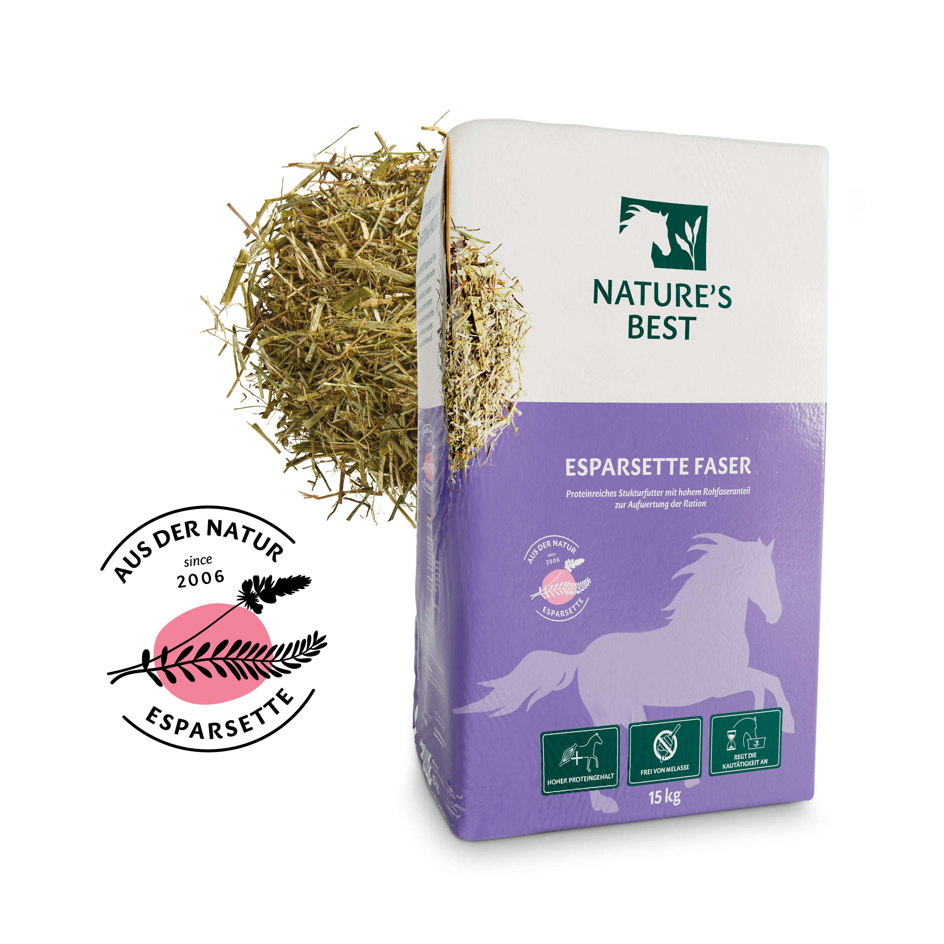 NATURE’S BEST Esparsette Faser
